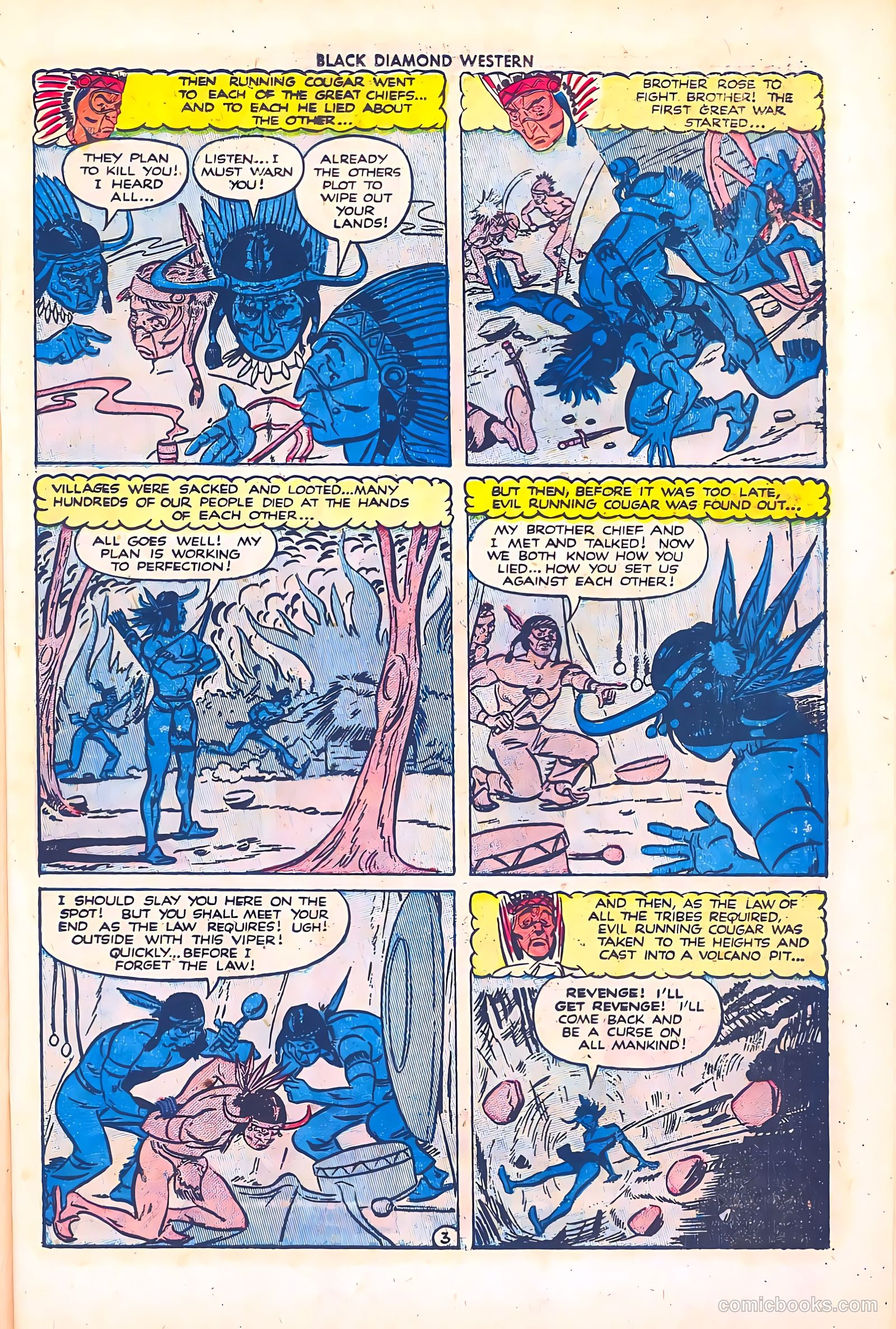 Black Diamond Western #28 (1951) — page 19 of 52