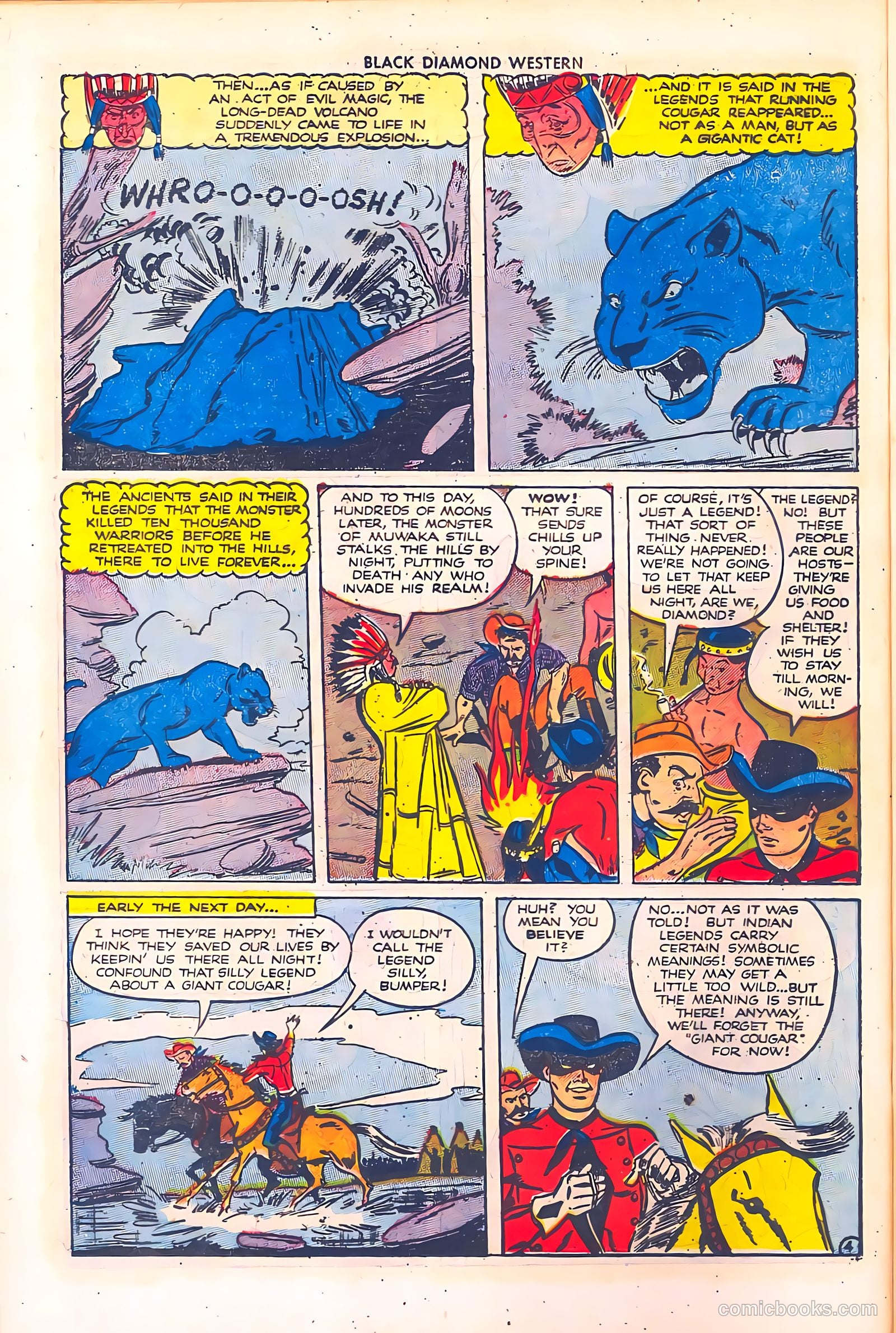 Black Diamond Western #28 (1951) — page 20 of 52