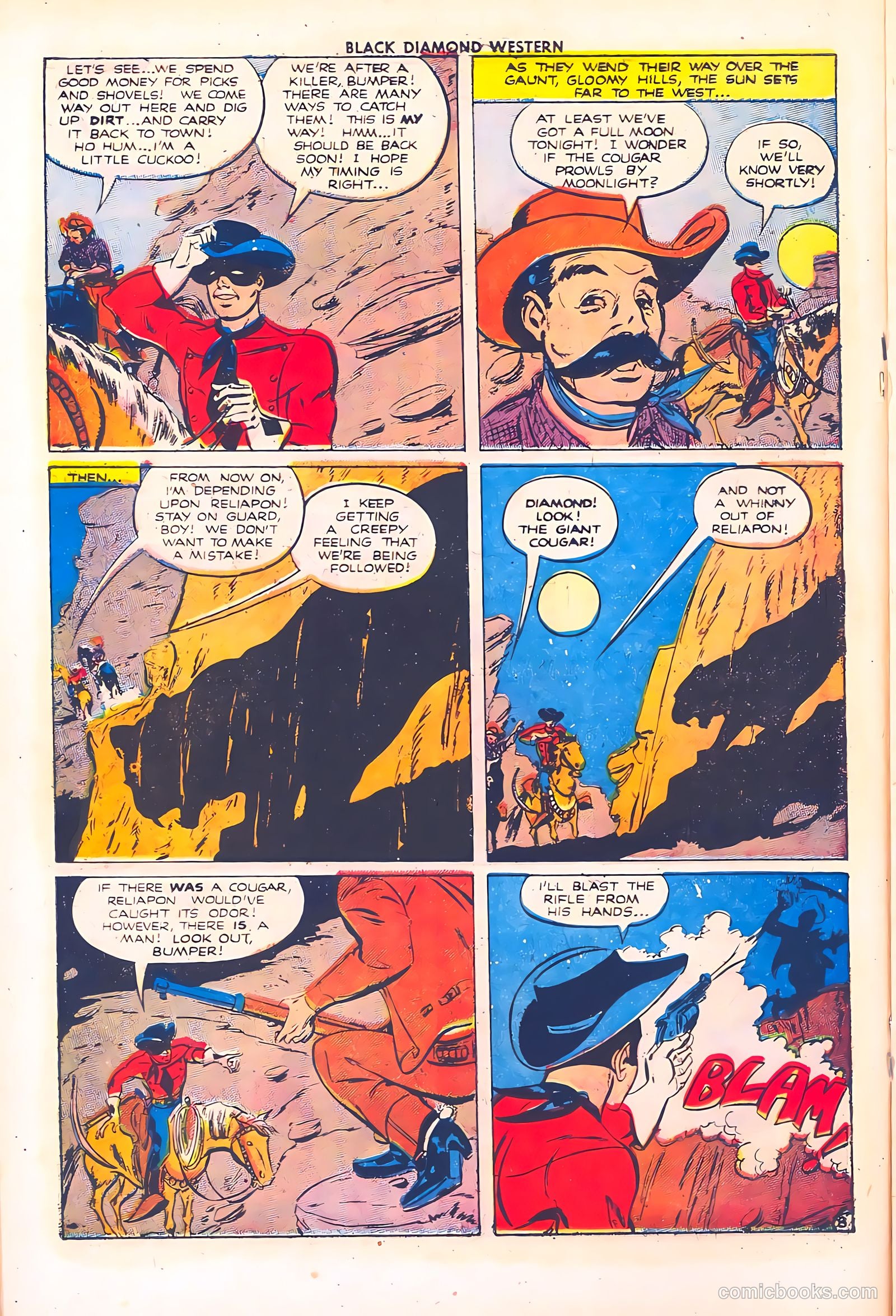 Black Diamond Western #28 (1951) — page 24 of 52