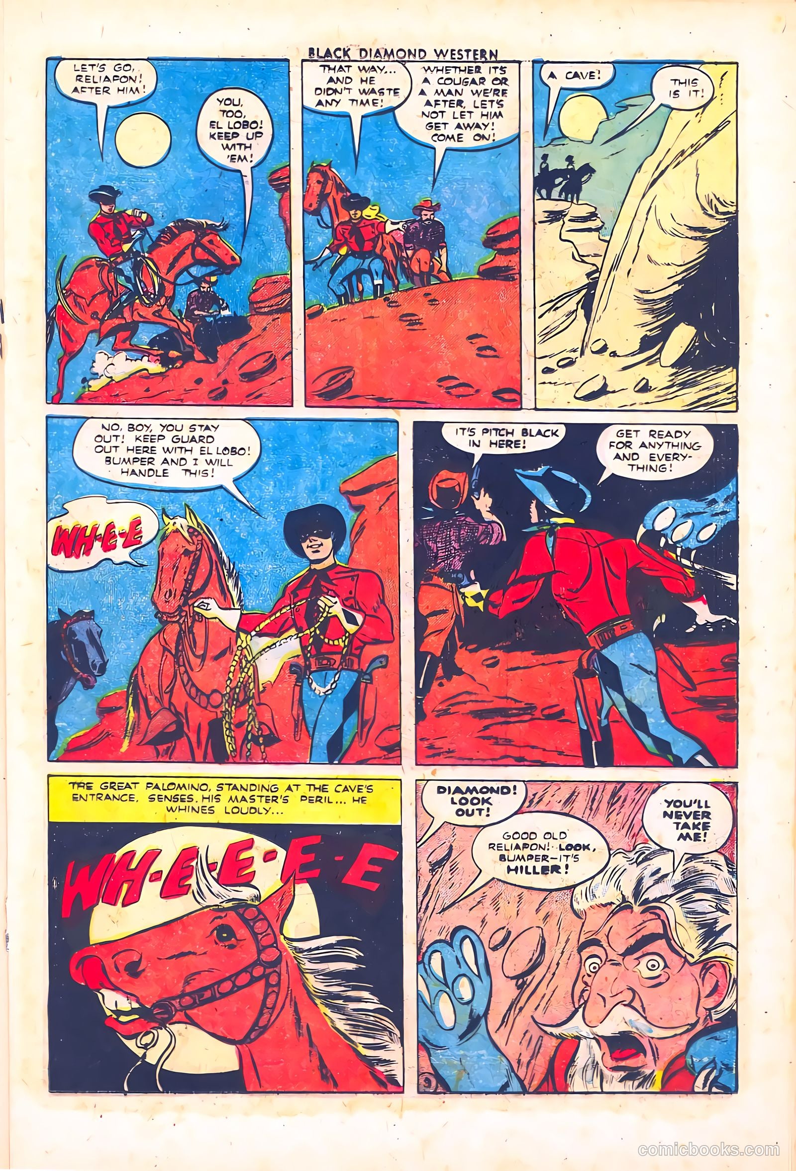 Black Diamond Western #28 (1951) — page 25 of 52