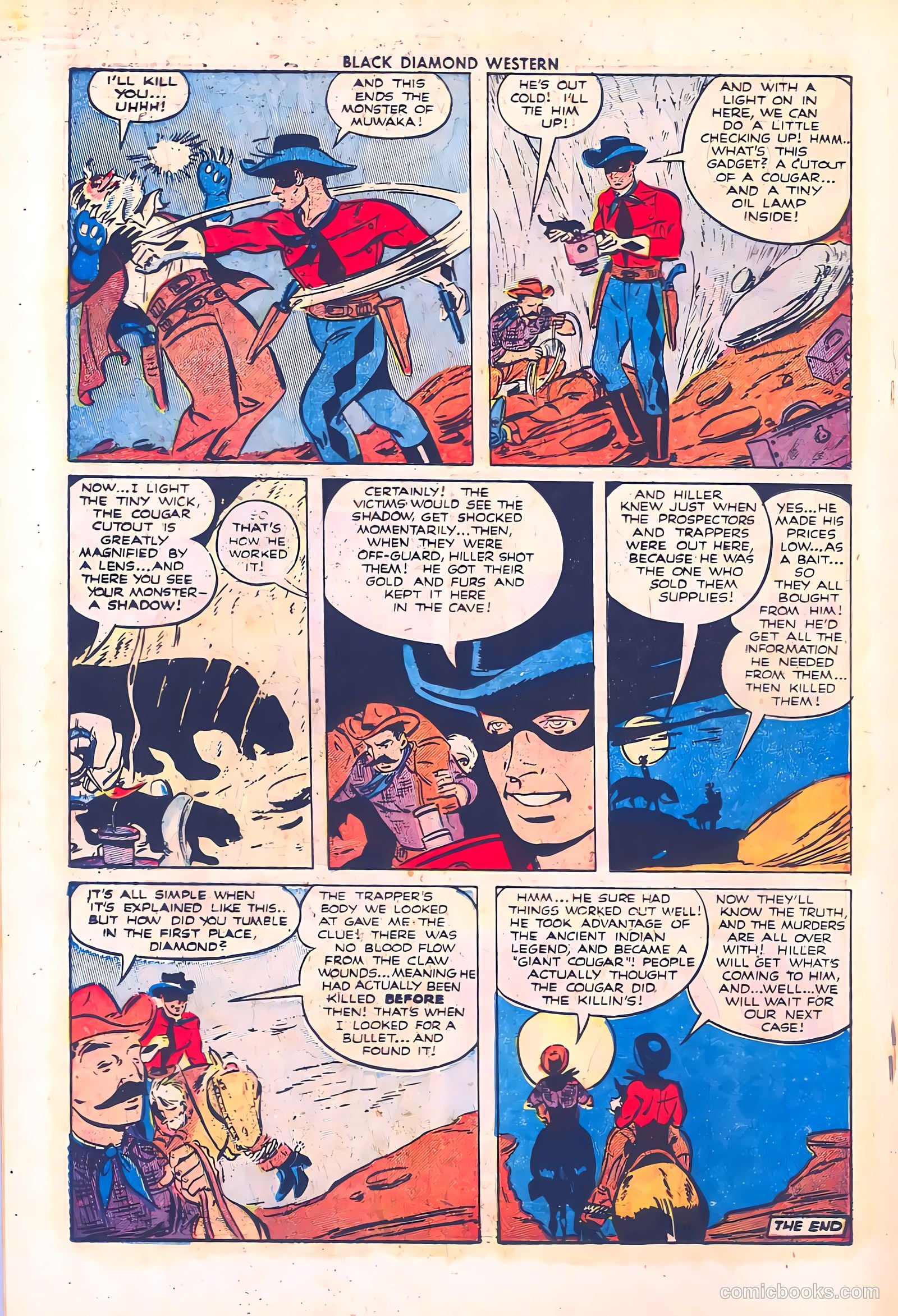 Black Diamond Western #28 (1951) — page 26 of 52