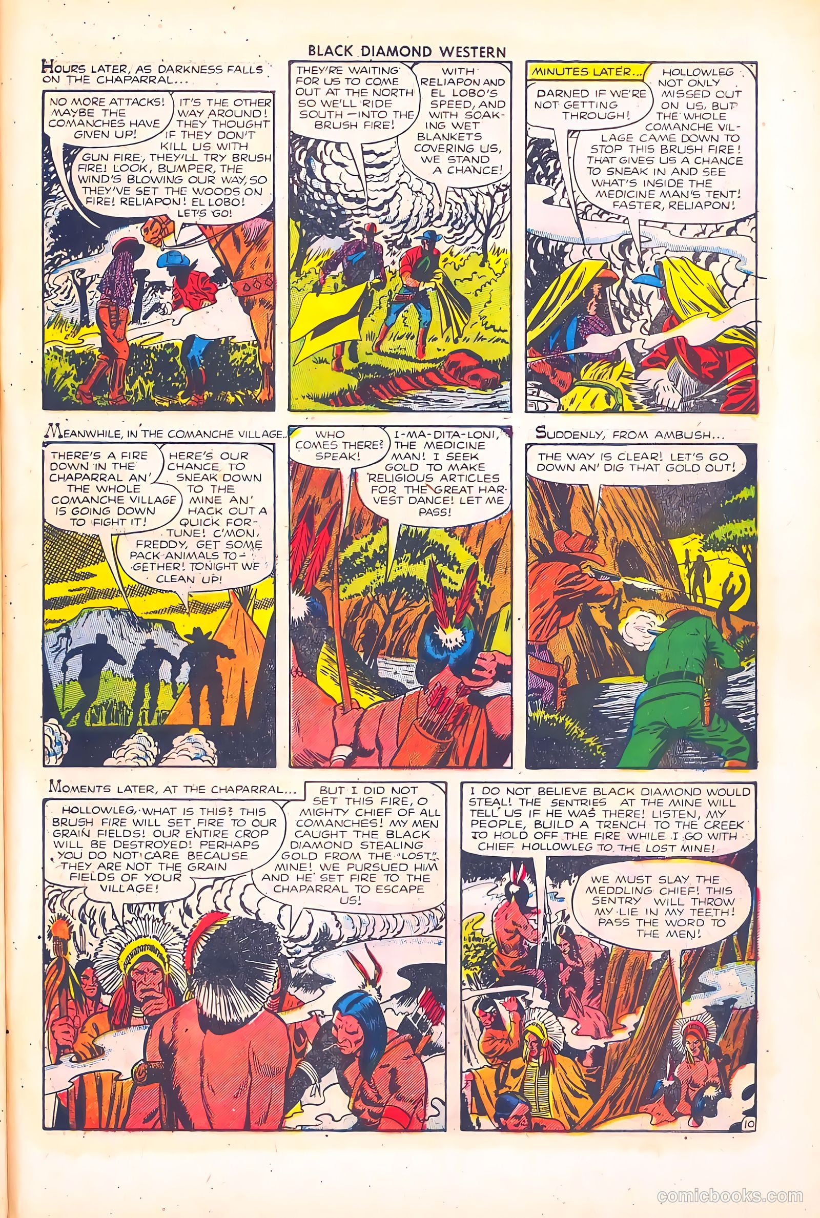 Black Diamond Western #28 (1951) — page 41 of 52