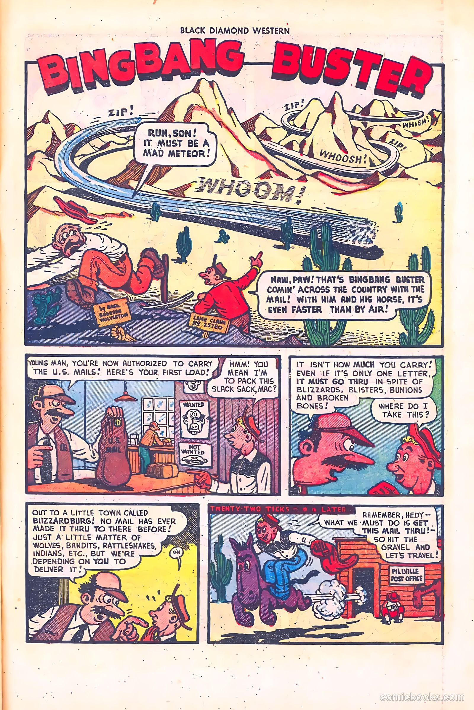Black Diamond Western #28 (1951) — page 45 of 52