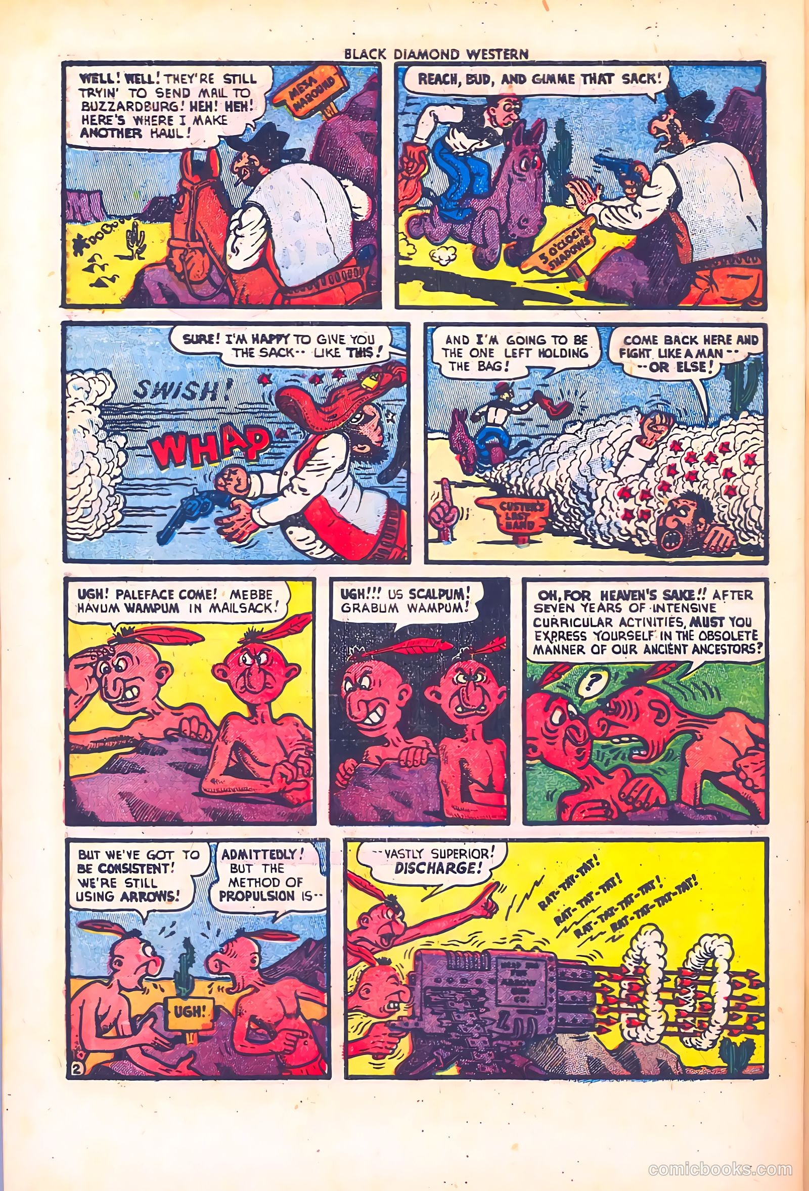 Black Diamond Western #28 (1951) — page 46 of 52