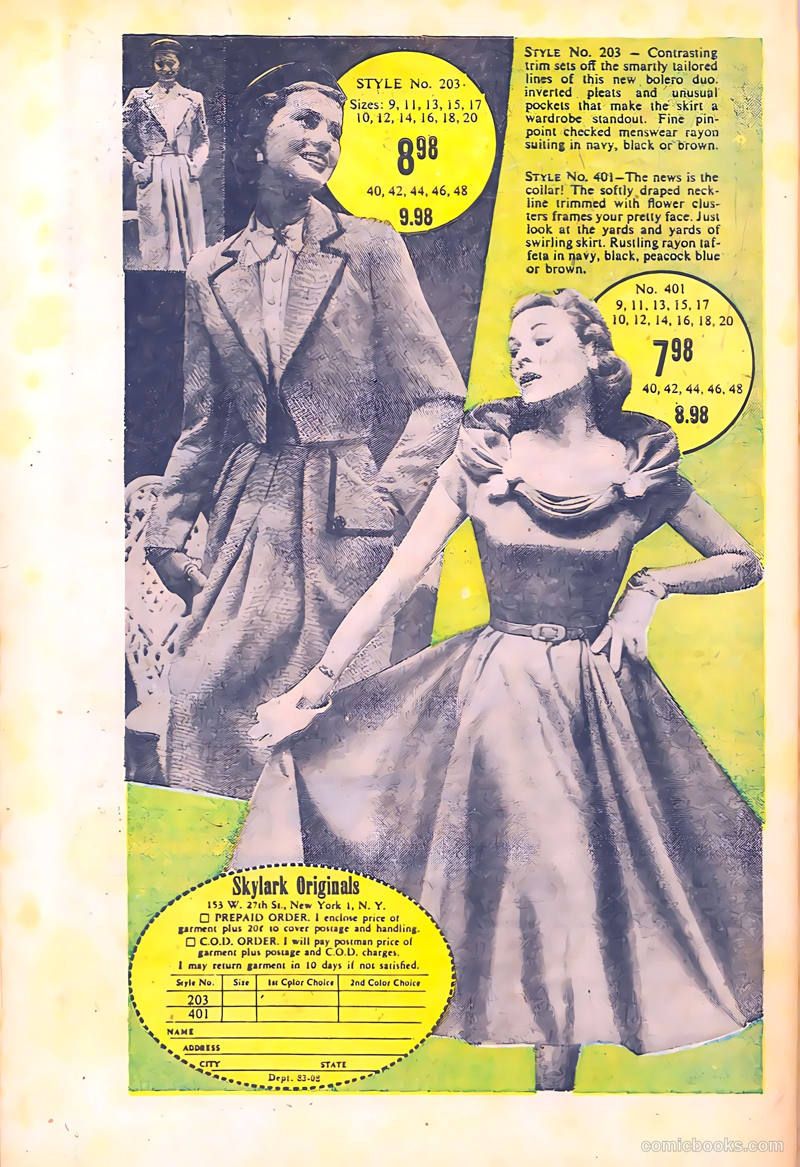 Black Diamond Western #28 (1951) — page 50 of 52