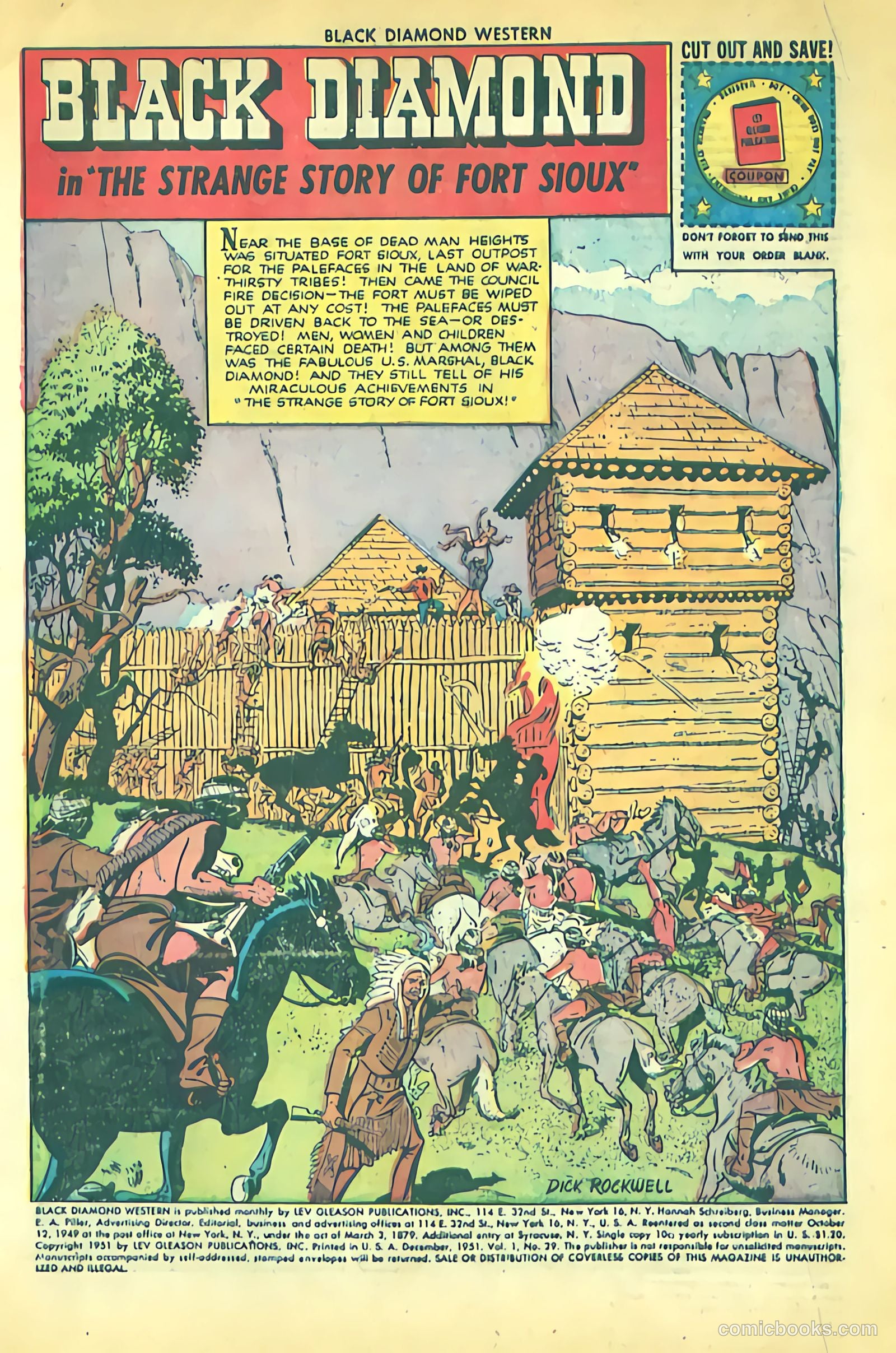 Black Diamond Western #29 (1951) — page 3 of 36