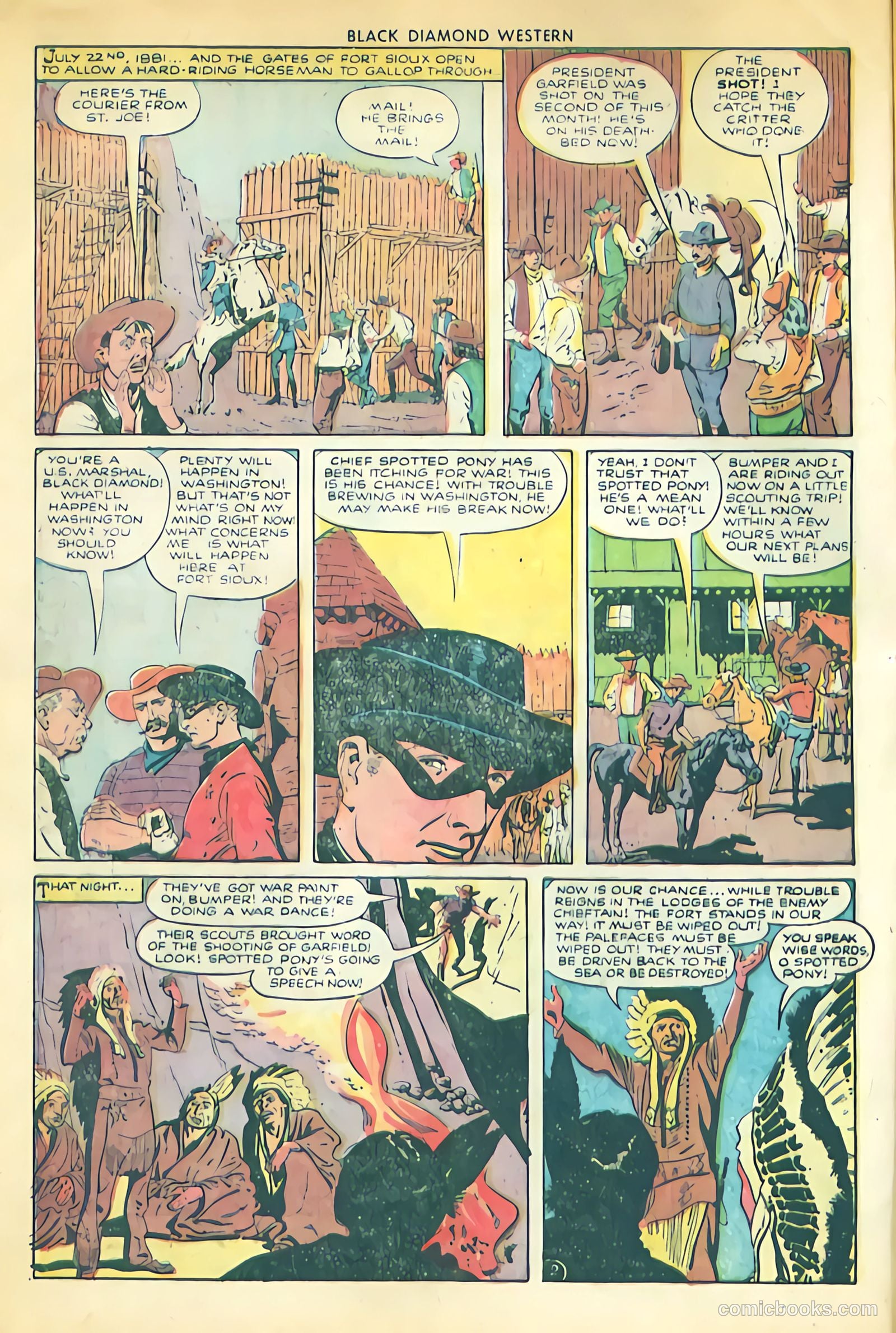 Black Diamond Western #29 (1951) — page 4 of 36