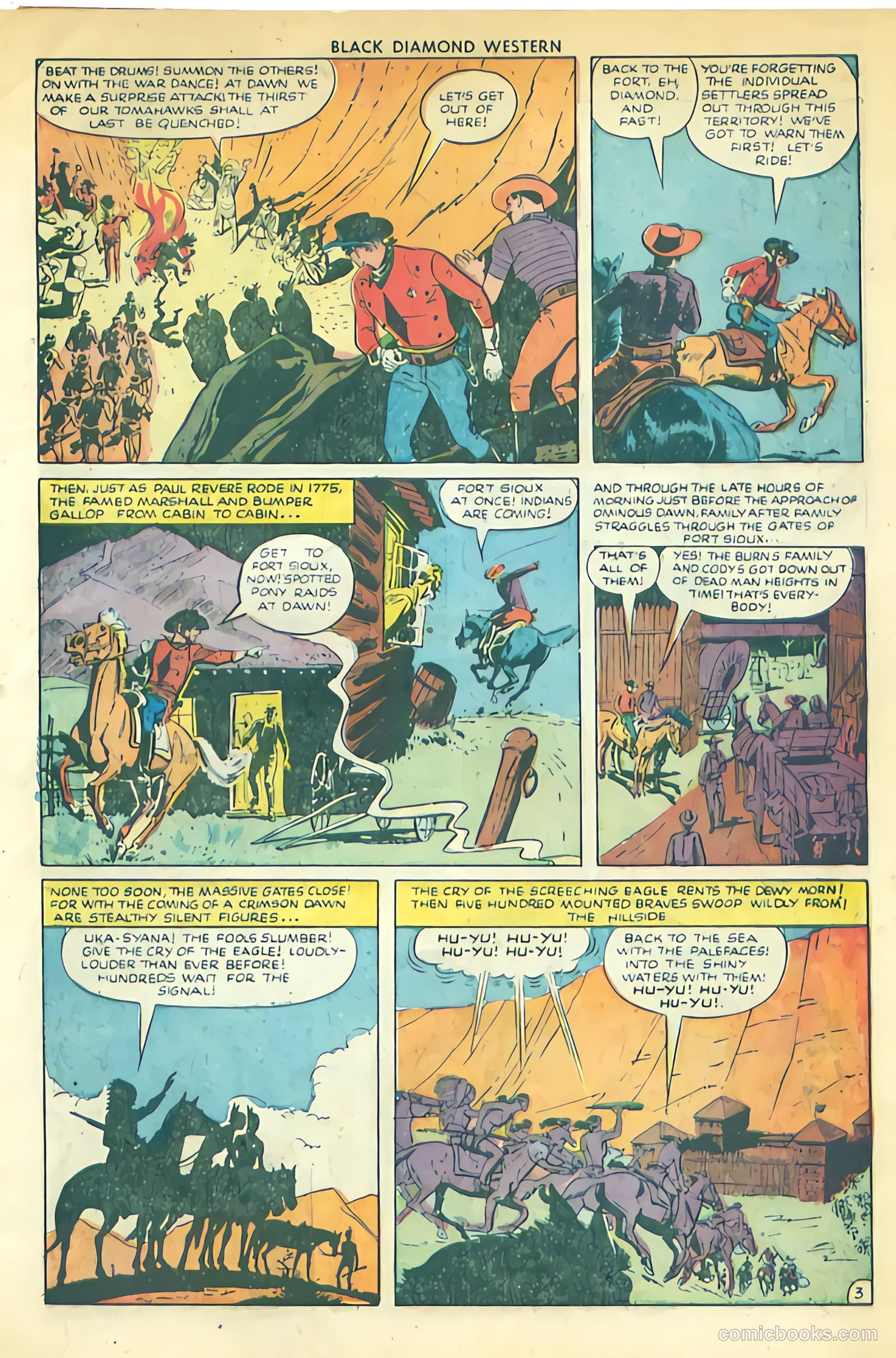 Black Diamond Western #29 (1951) — page 5 of 36