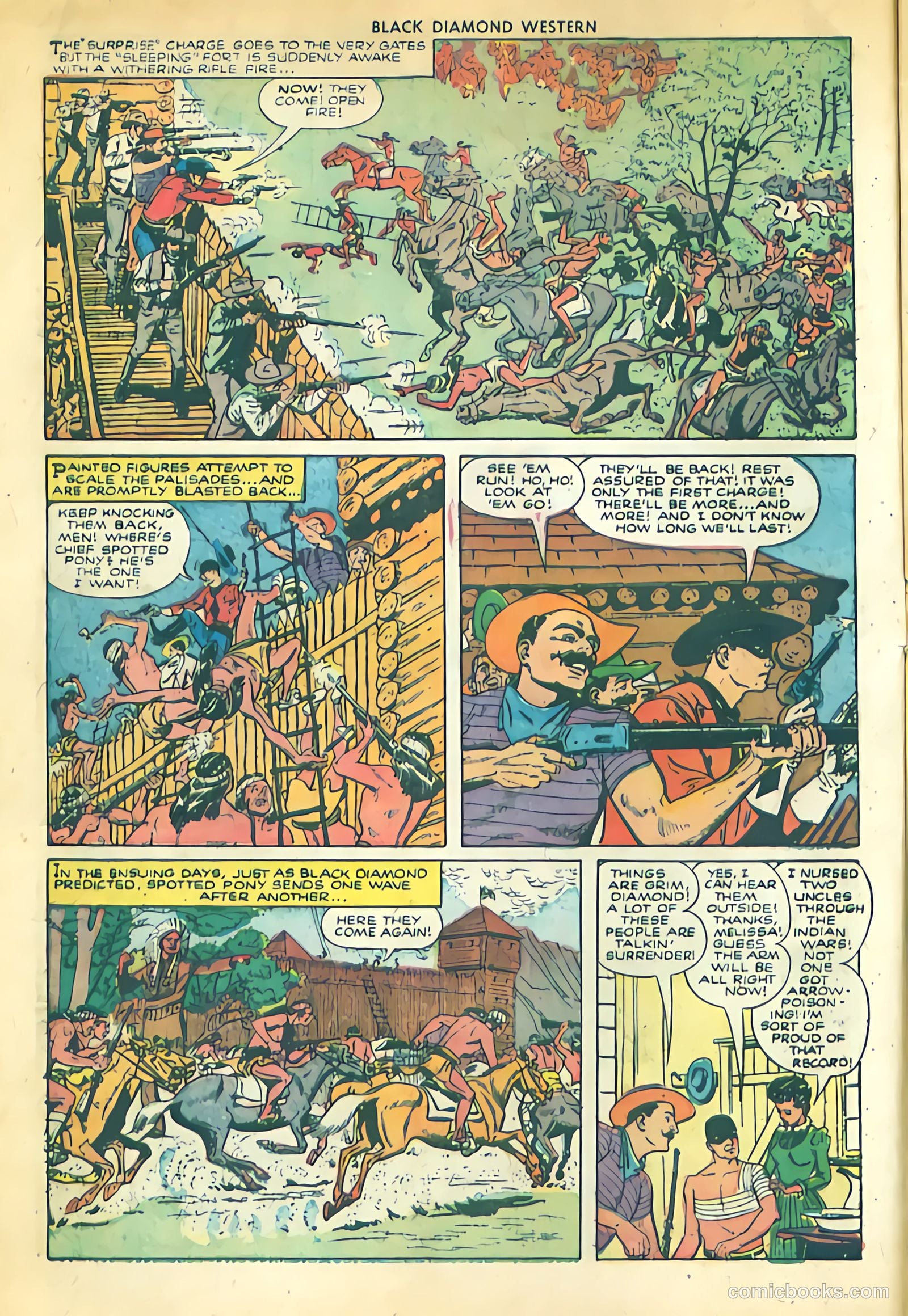 Black Diamond Western #29 (1951) — page 6 of 36