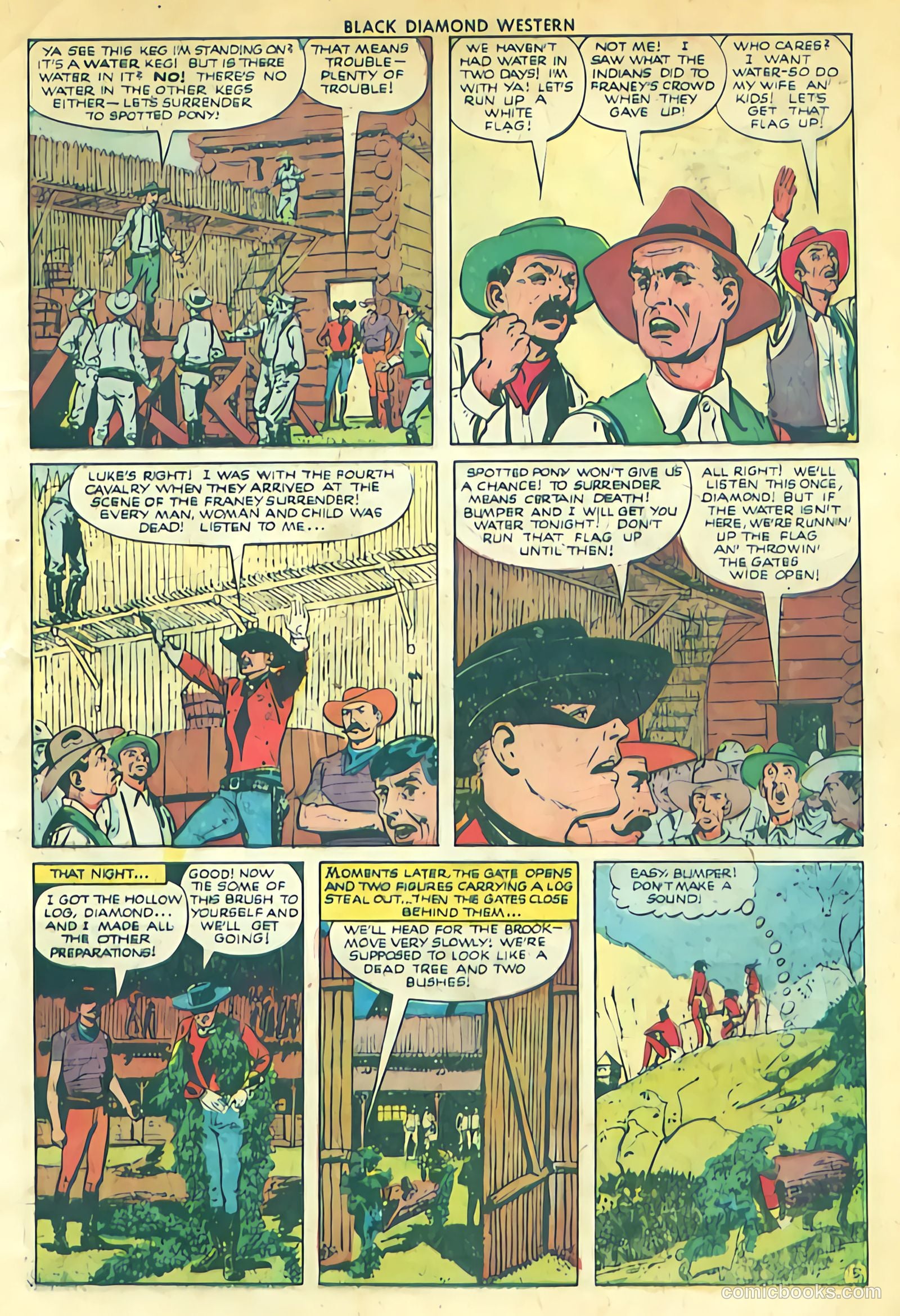 Black Diamond Western #29 (1951) — page 7 of 36