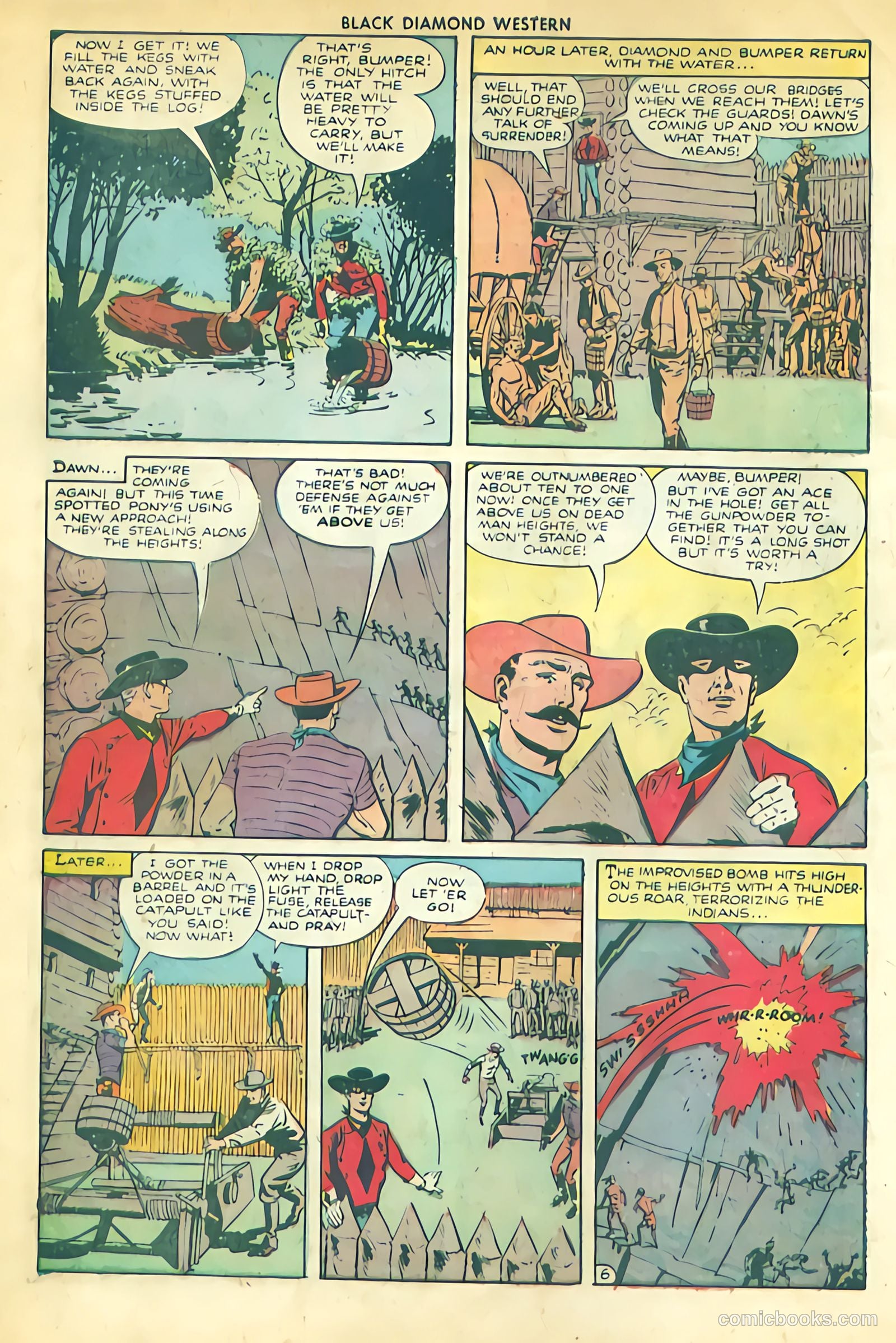 Black Diamond Western #29 (1951) — page 8 of 36