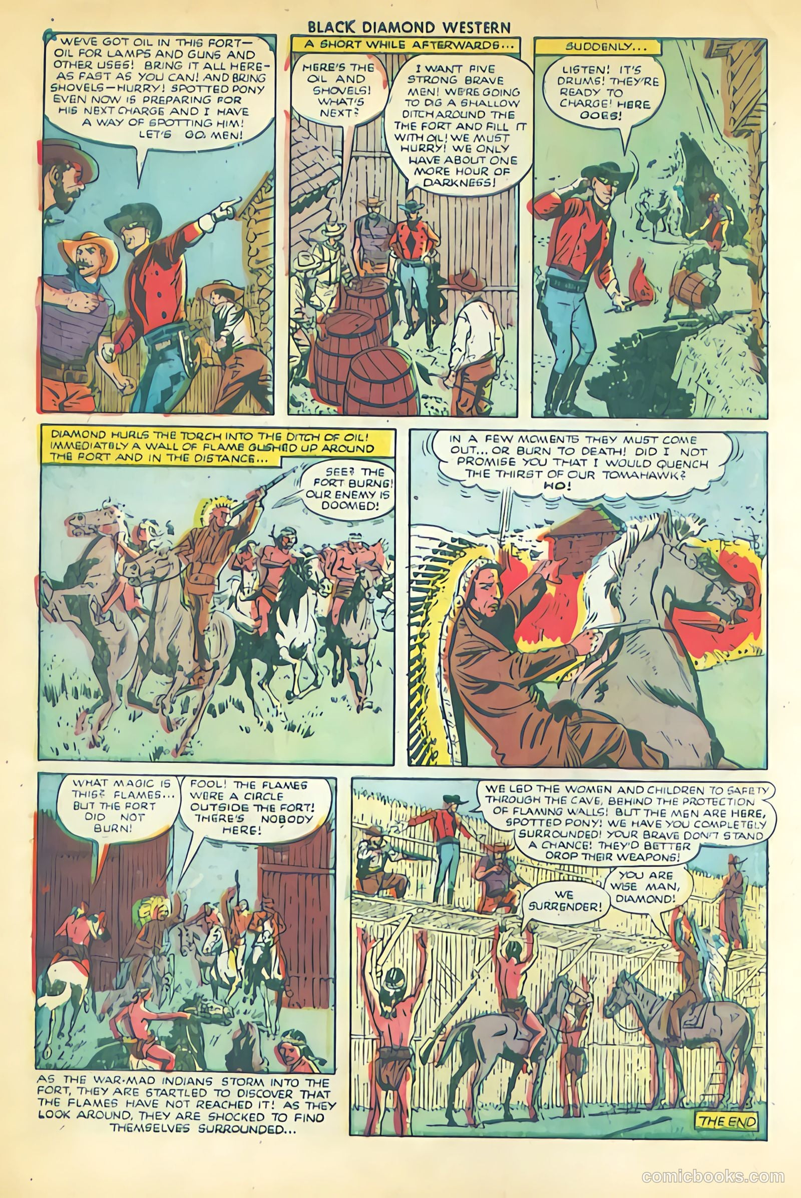 Black Diamond Western #29 (1951) — page 10 of 36