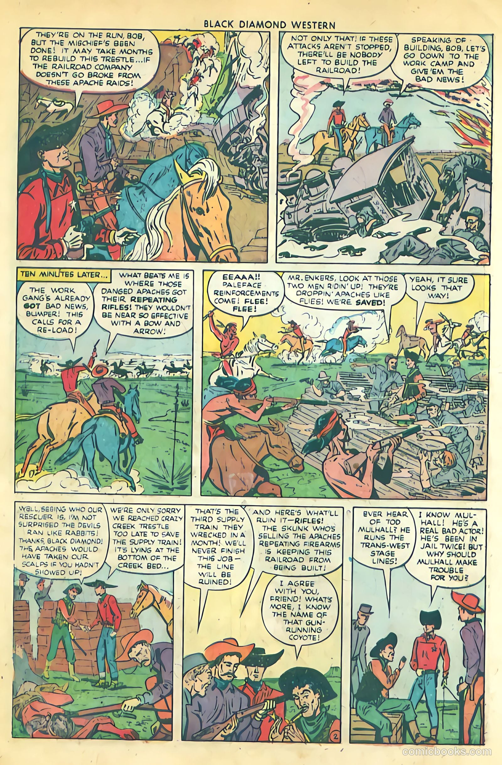 Black Diamond Western #29 (1951) — page 14 of 36
