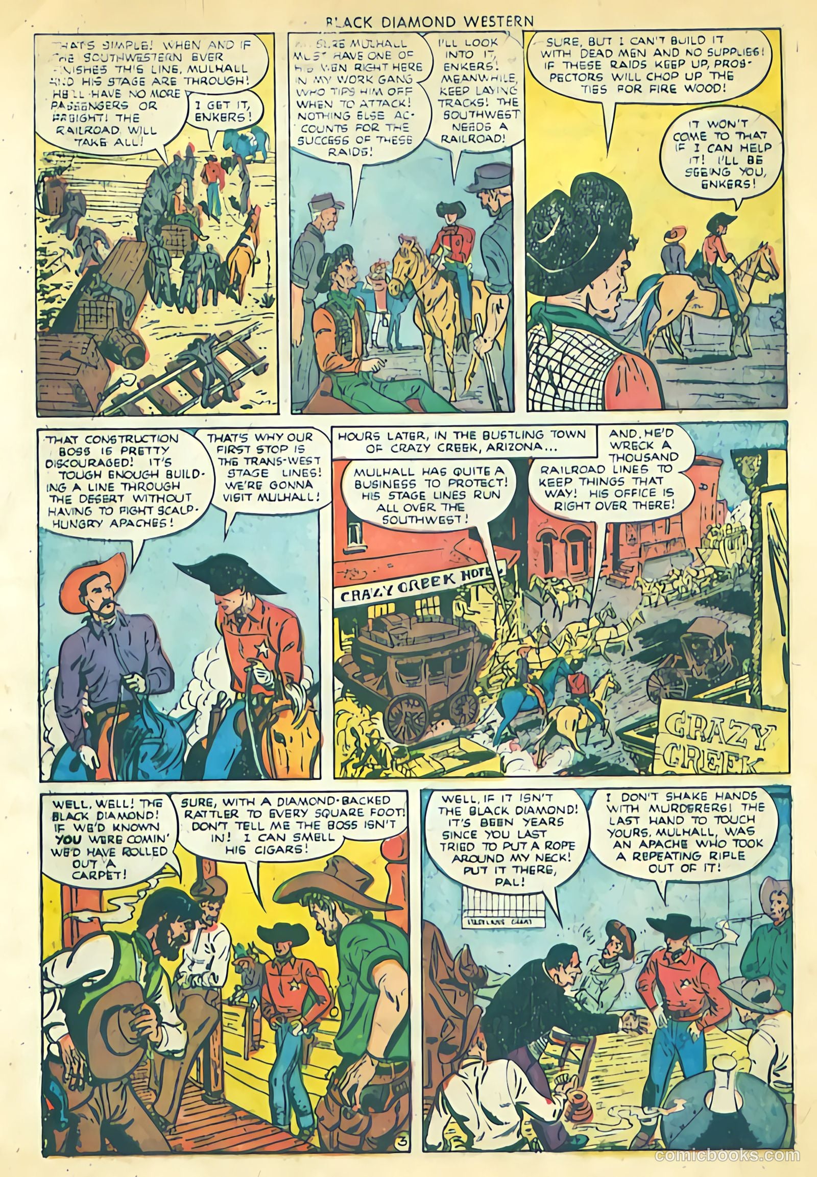 Black Diamond Western #29 (1951) — page 15 of 36