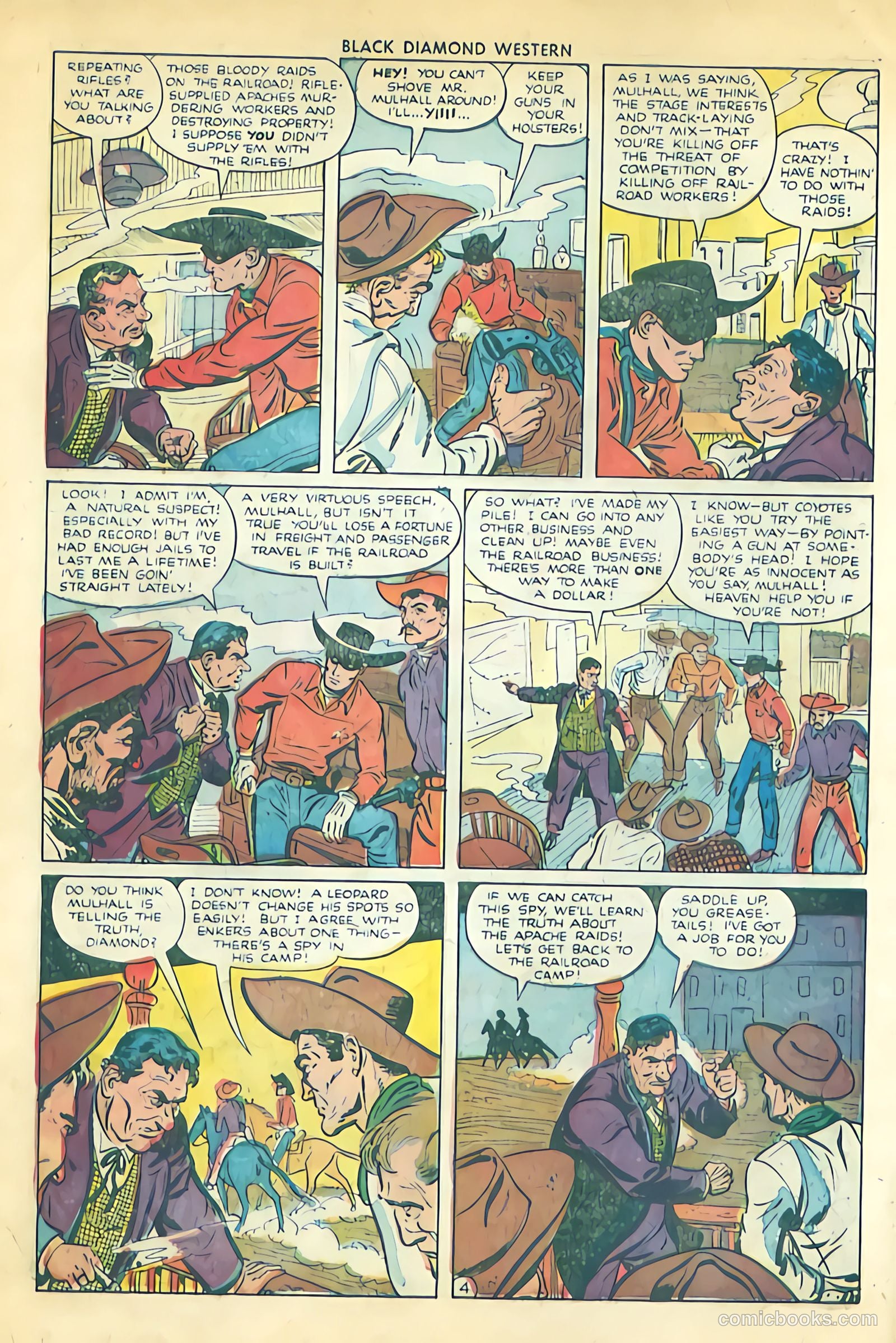 Black Diamond Western #29 (1951) — page 16 of 36