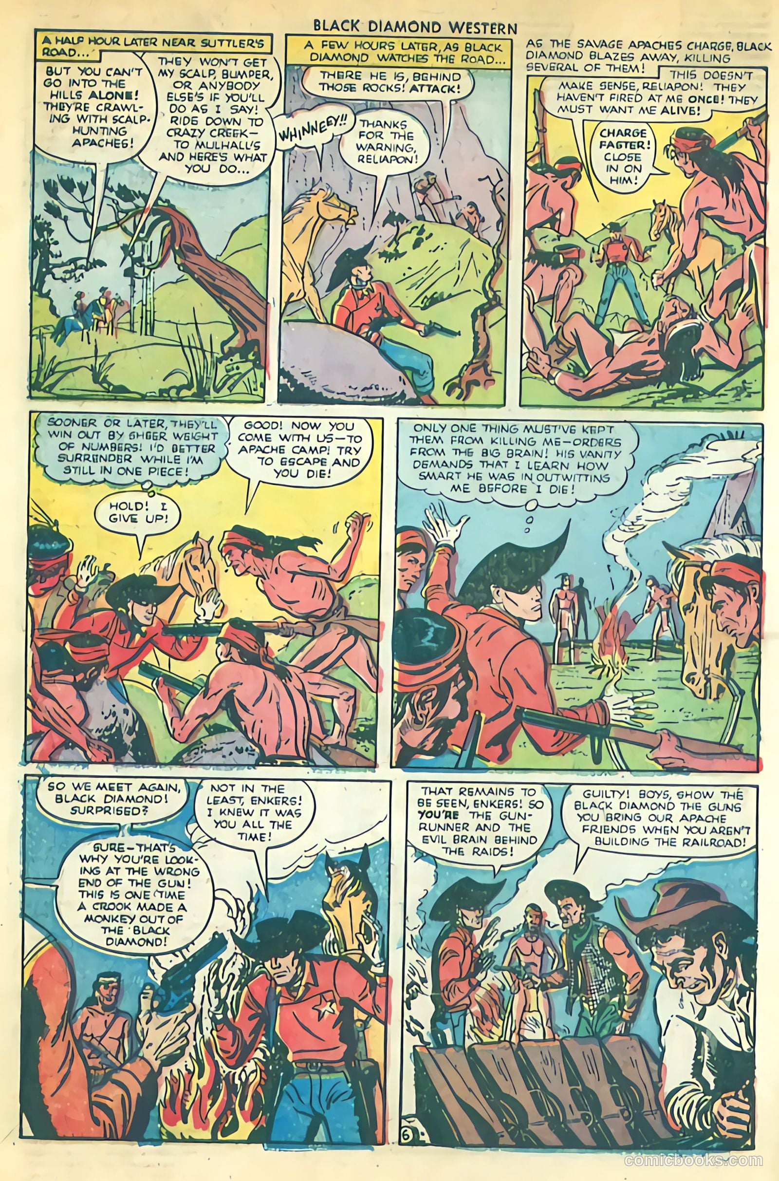 Black Diamond Western #29 (1951) — page 18 of 36