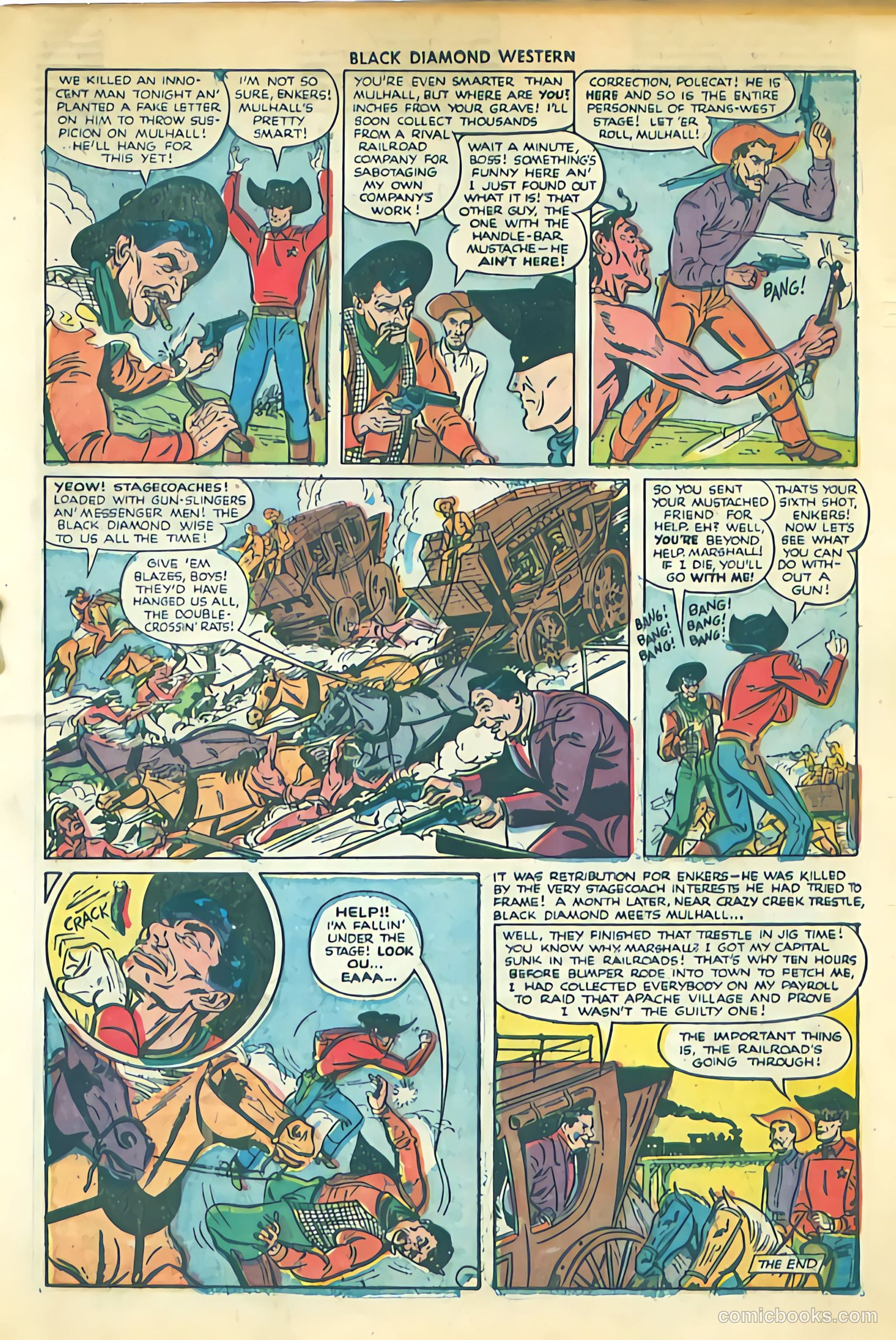 Black Diamond Western #29 (1951) — page 19 of 36