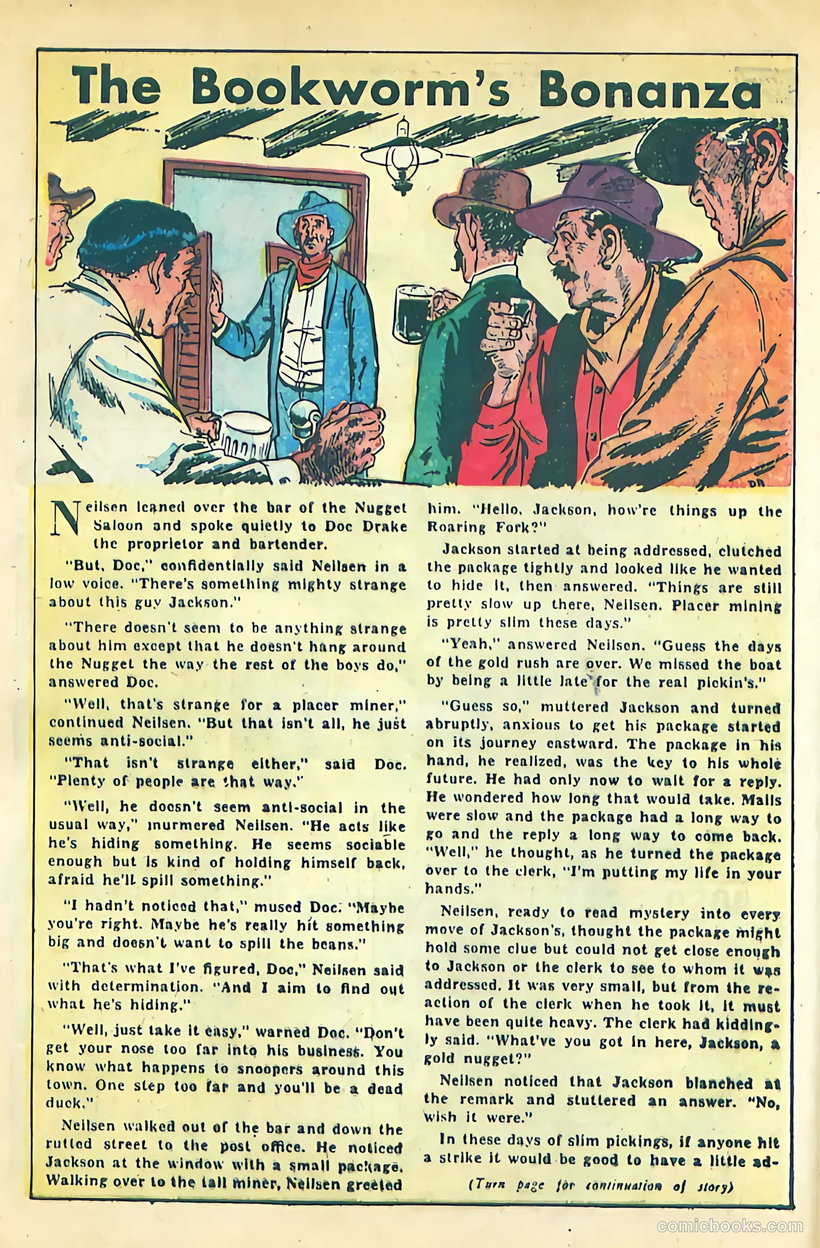 Black Diamond Western #29 (1951) — page 20 of 36