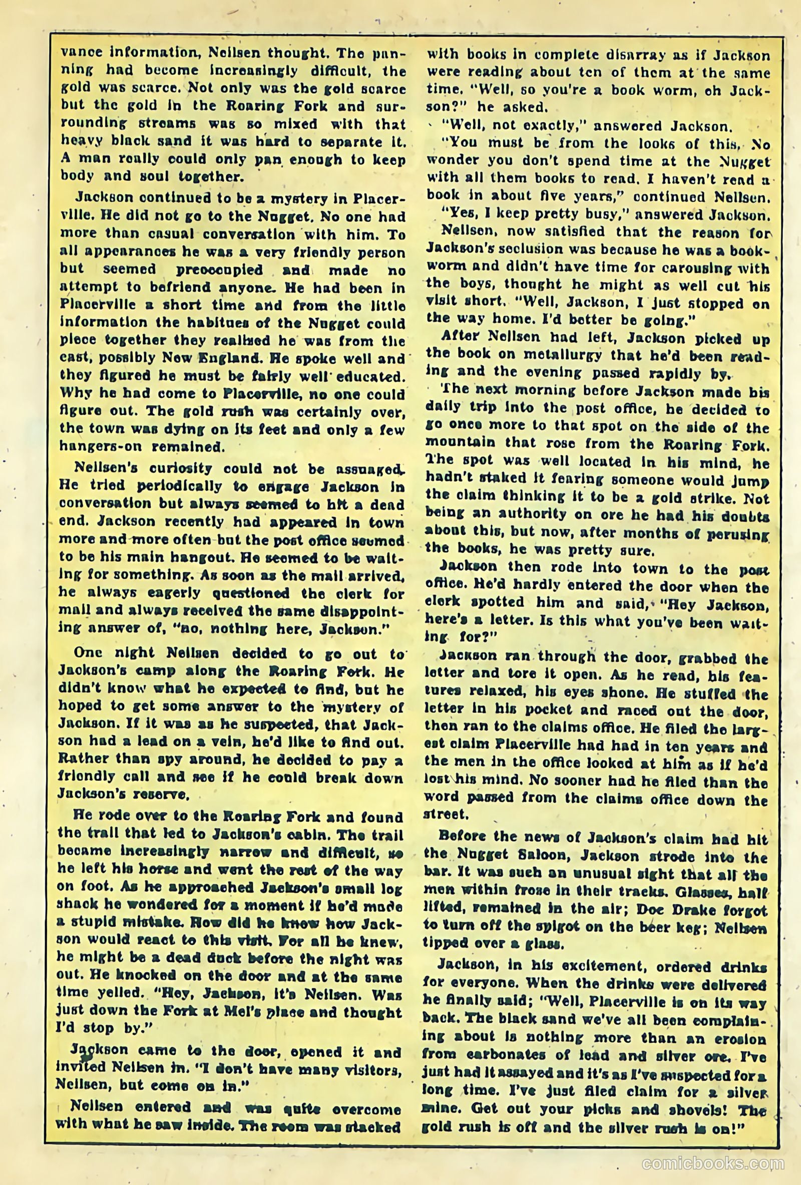 Black Diamond Western #29 (1951) — page 22 of 36