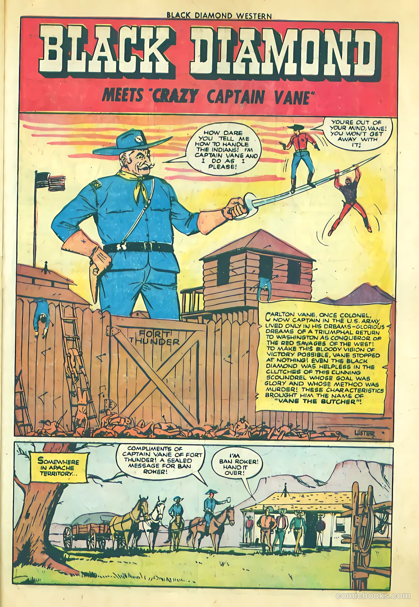 Black Diamond Western #29 (1951) — page 23 of 36