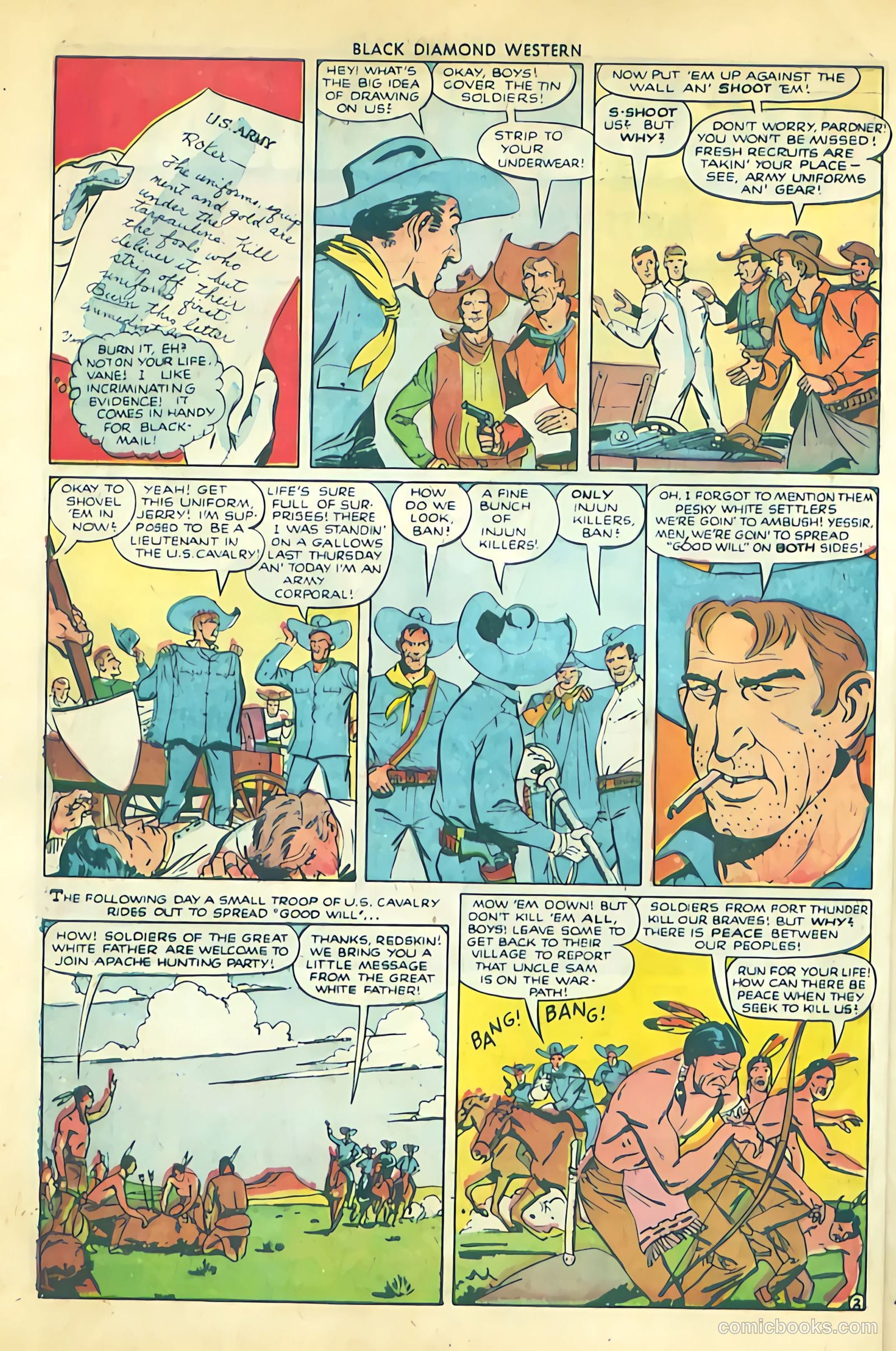 Black Diamond Western #29 (1951) — page 24 of 36