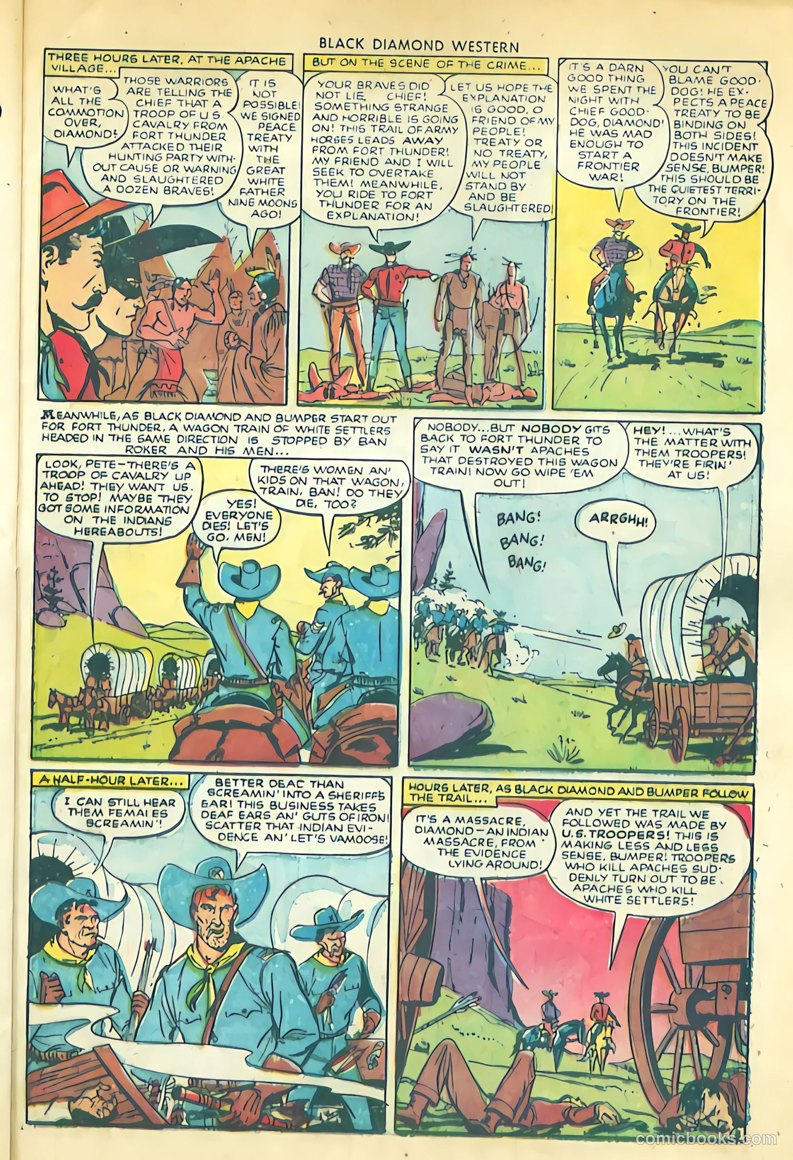 Black Diamond Western #29 (1951) — page 25 of 36