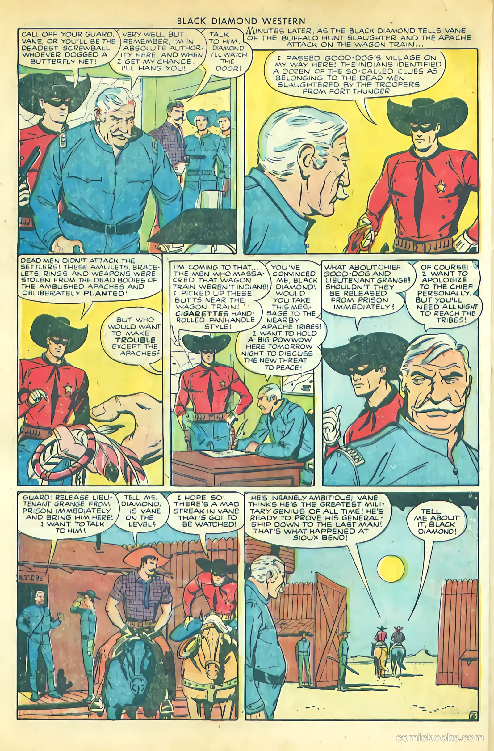 Black Diamond Western #29 (1951) — page 28 of 36