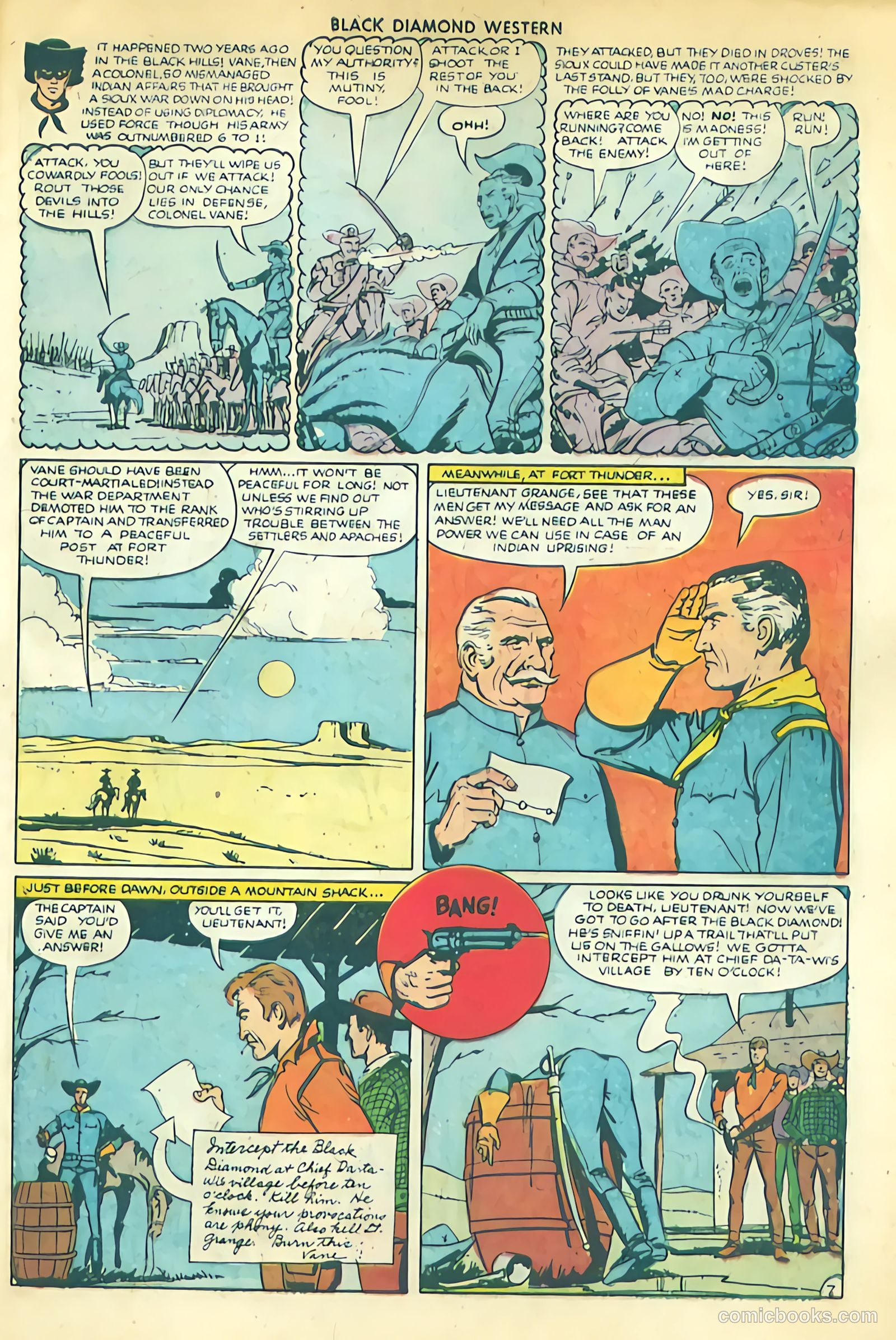 Black Diamond Western #29 (1951) — page 29 of 36