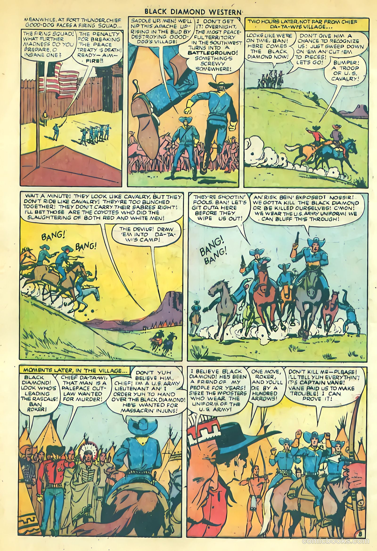 Black Diamond Western #29 (1951) — page 30 of 36
