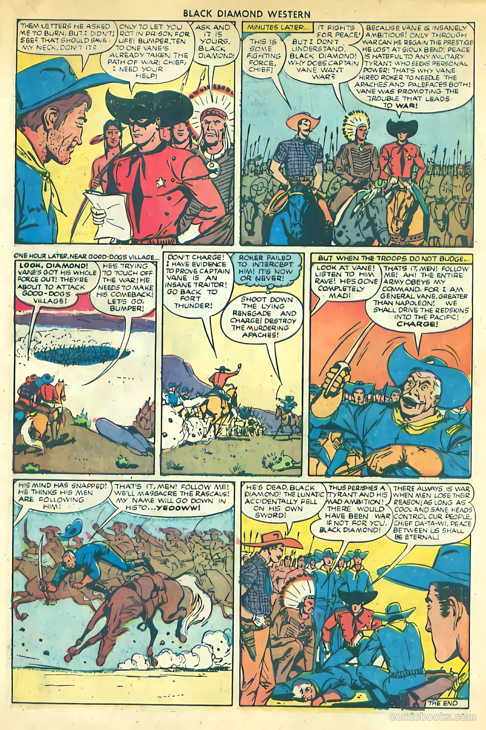 Black Diamond Western #29 (1951) — page 31 of 36