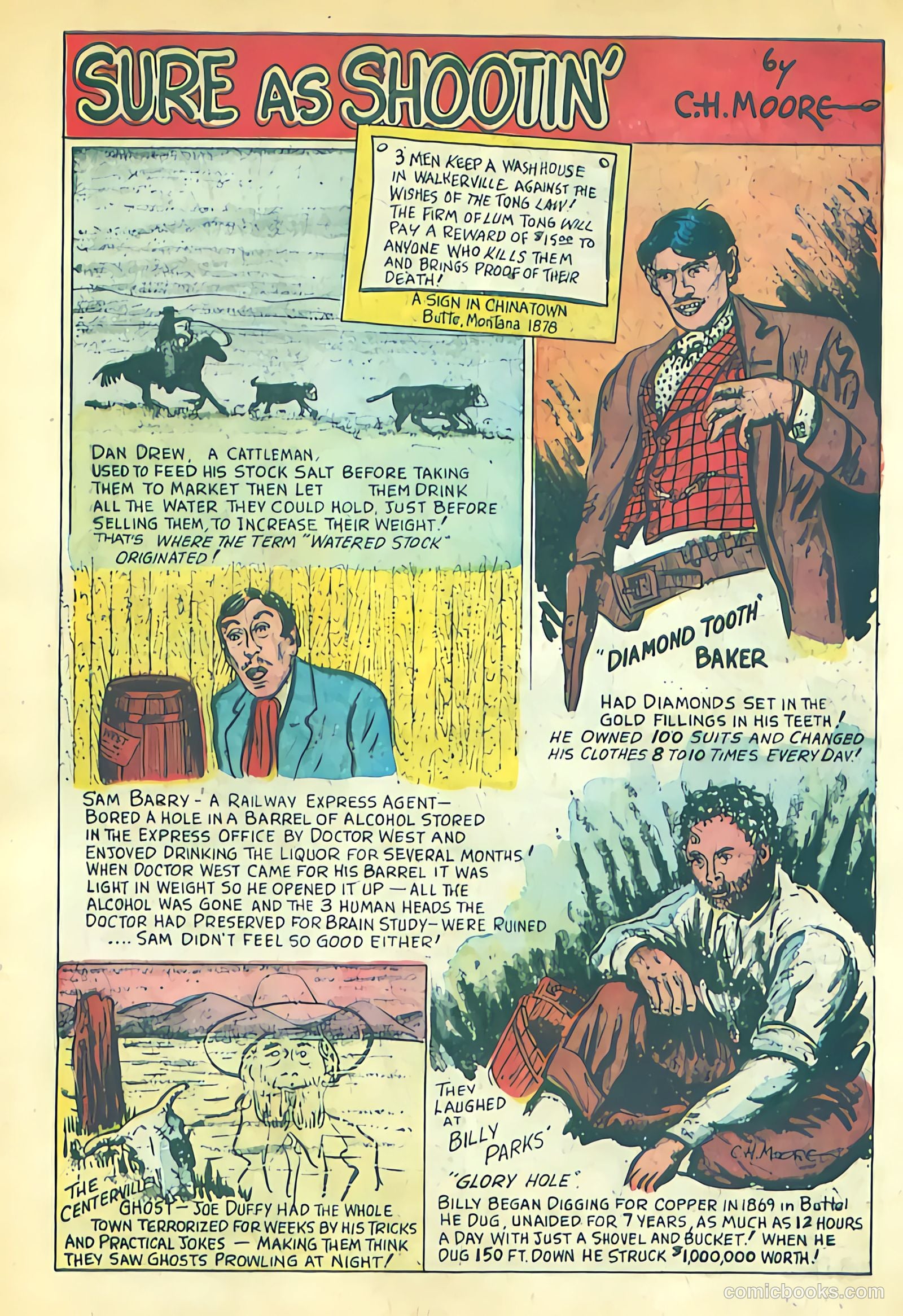 Black Diamond Western #29 (1951) — page 32 of 36