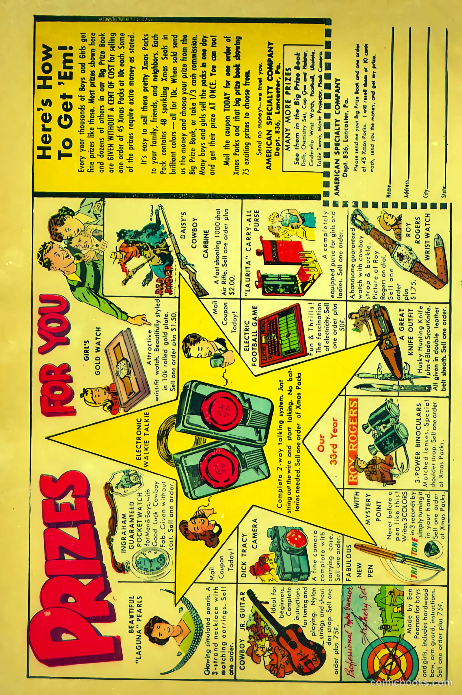 Black Diamond Western #29 (1951) — page 36 of 36