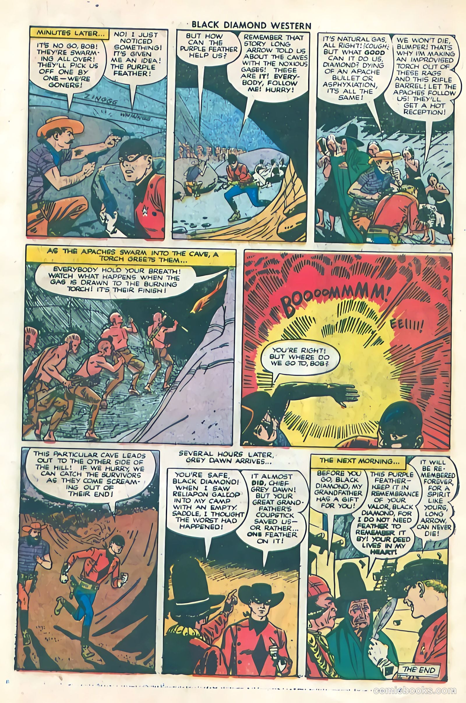 Black Diamond Western #31 (1952) — page 10 of 36