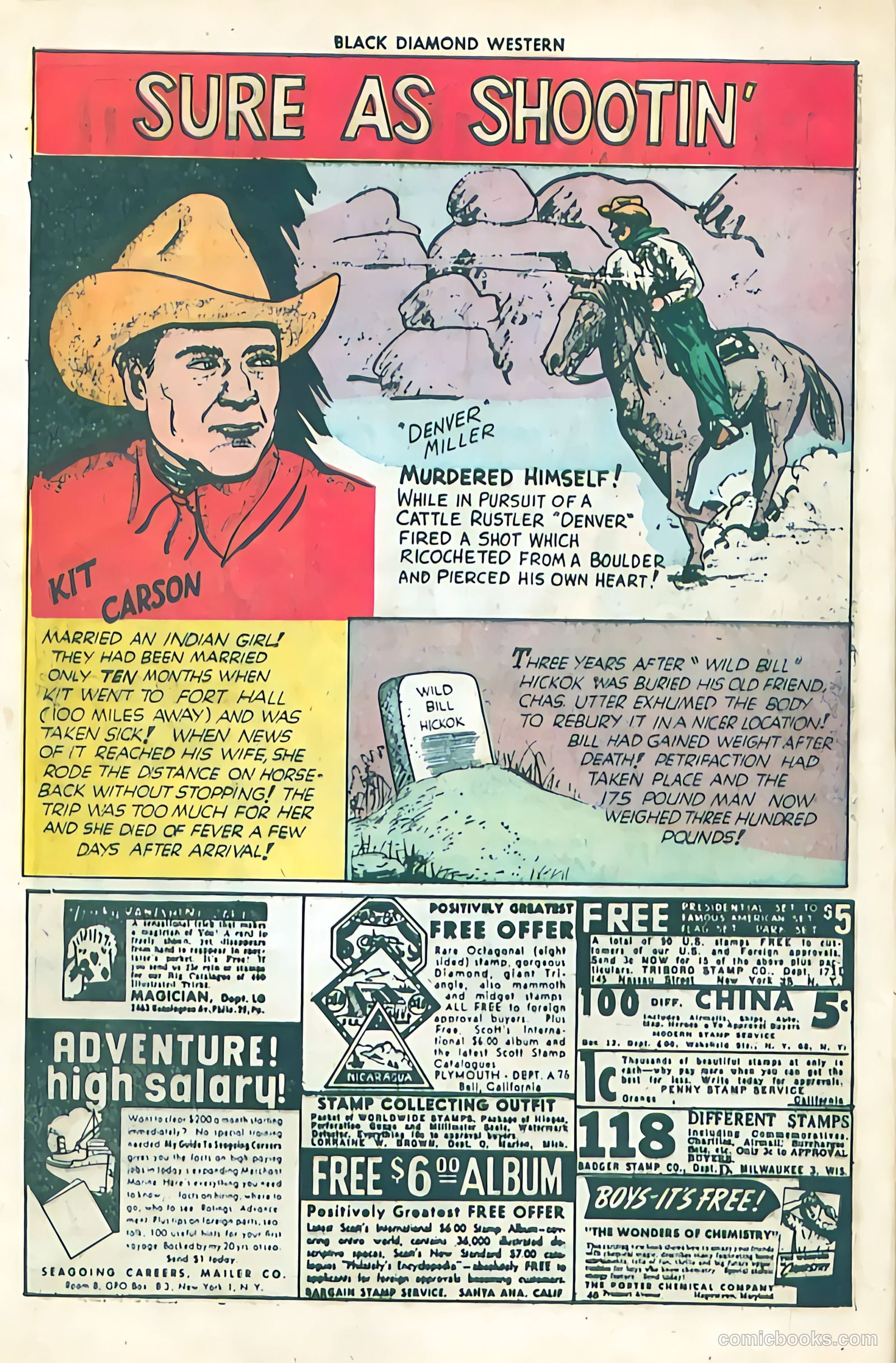 Black Diamond Western #31 (1952) — page 12 of 36
