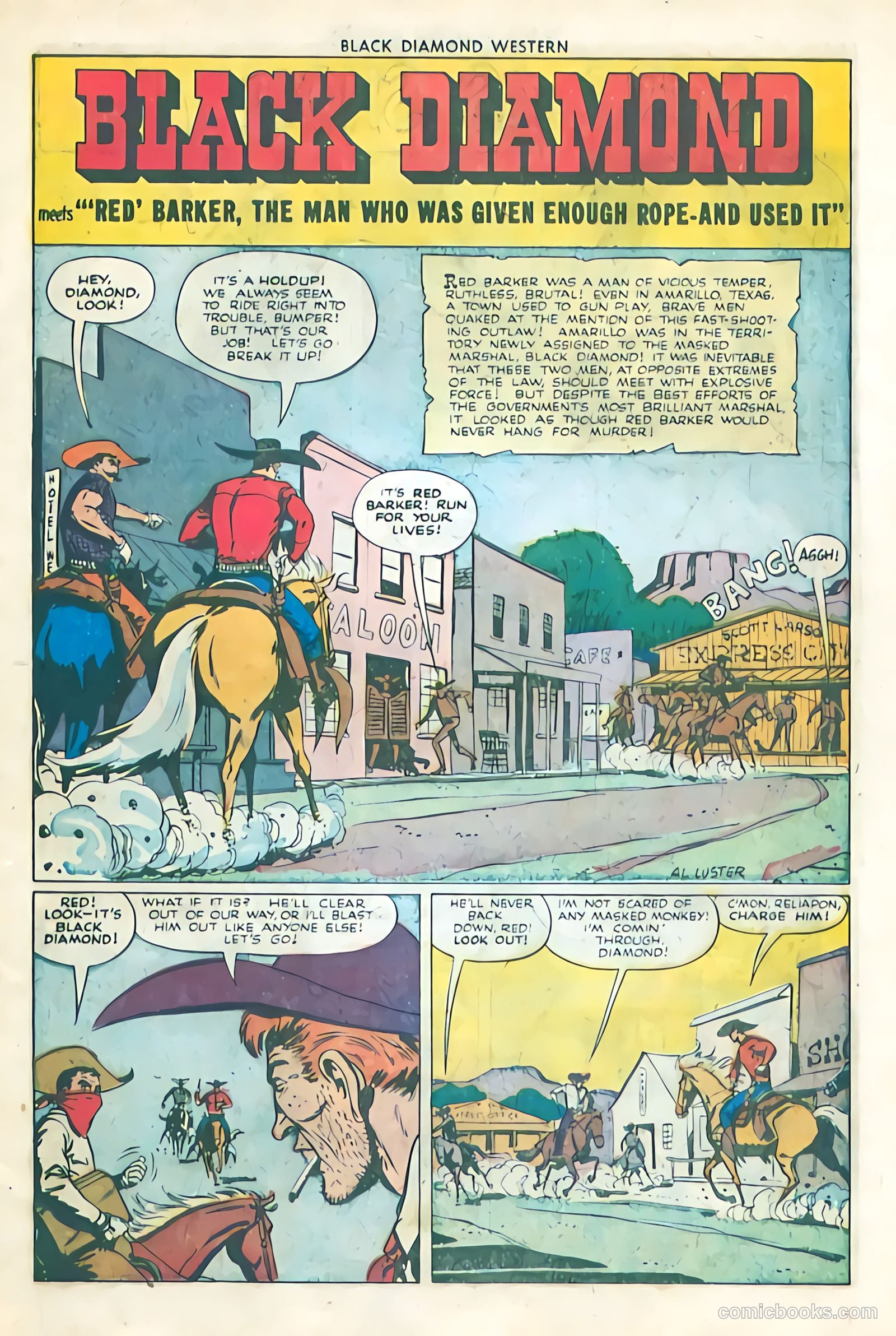 Black Diamond Western #31 (1952) — page 13 of 36