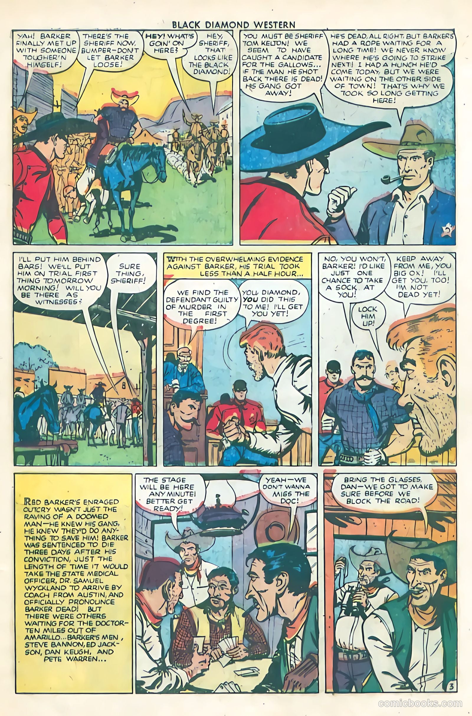 Black Diamond Western #31 (1952) — page 15 of 36