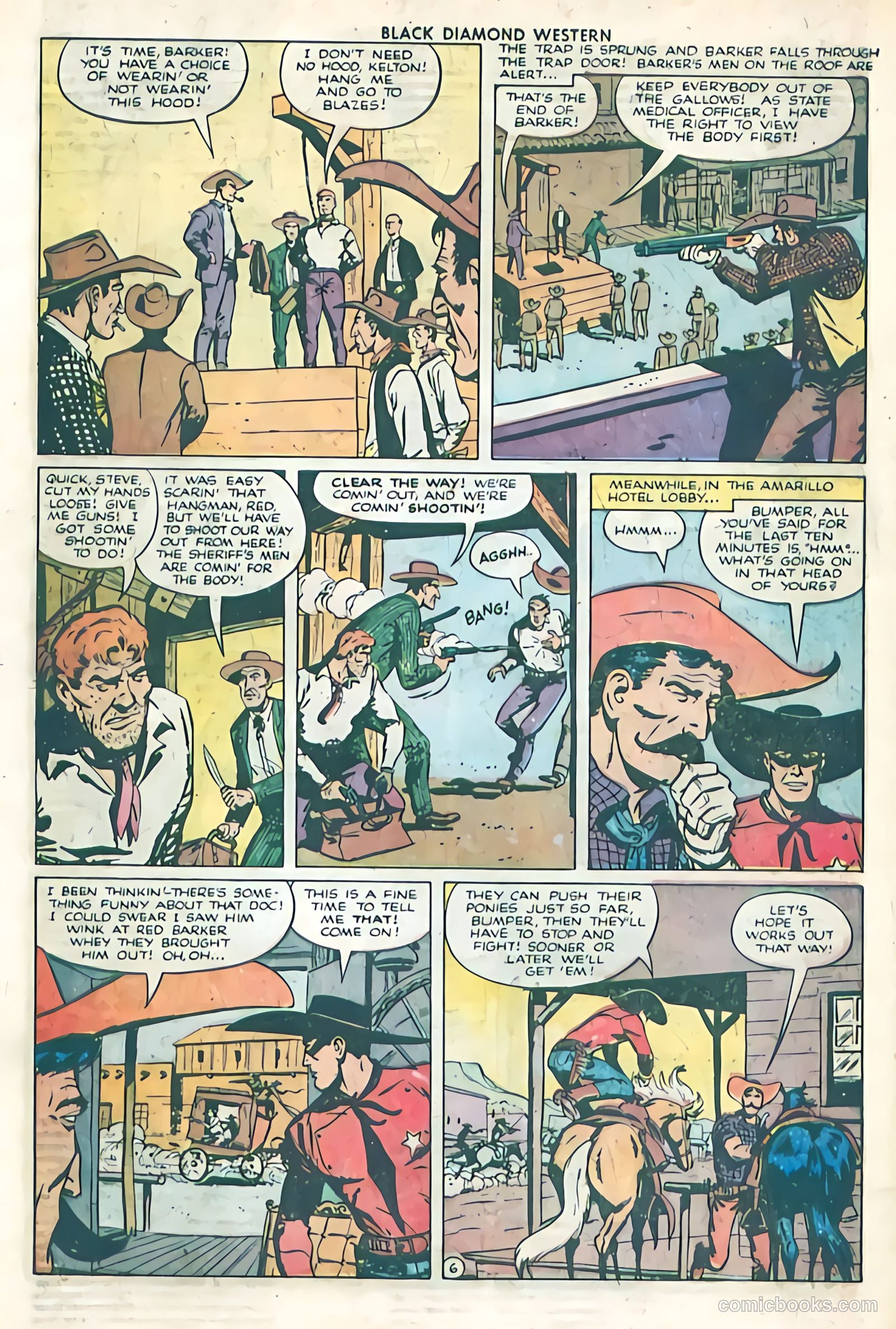 Black Diamond Western #31 (1952) — page 18 of 36