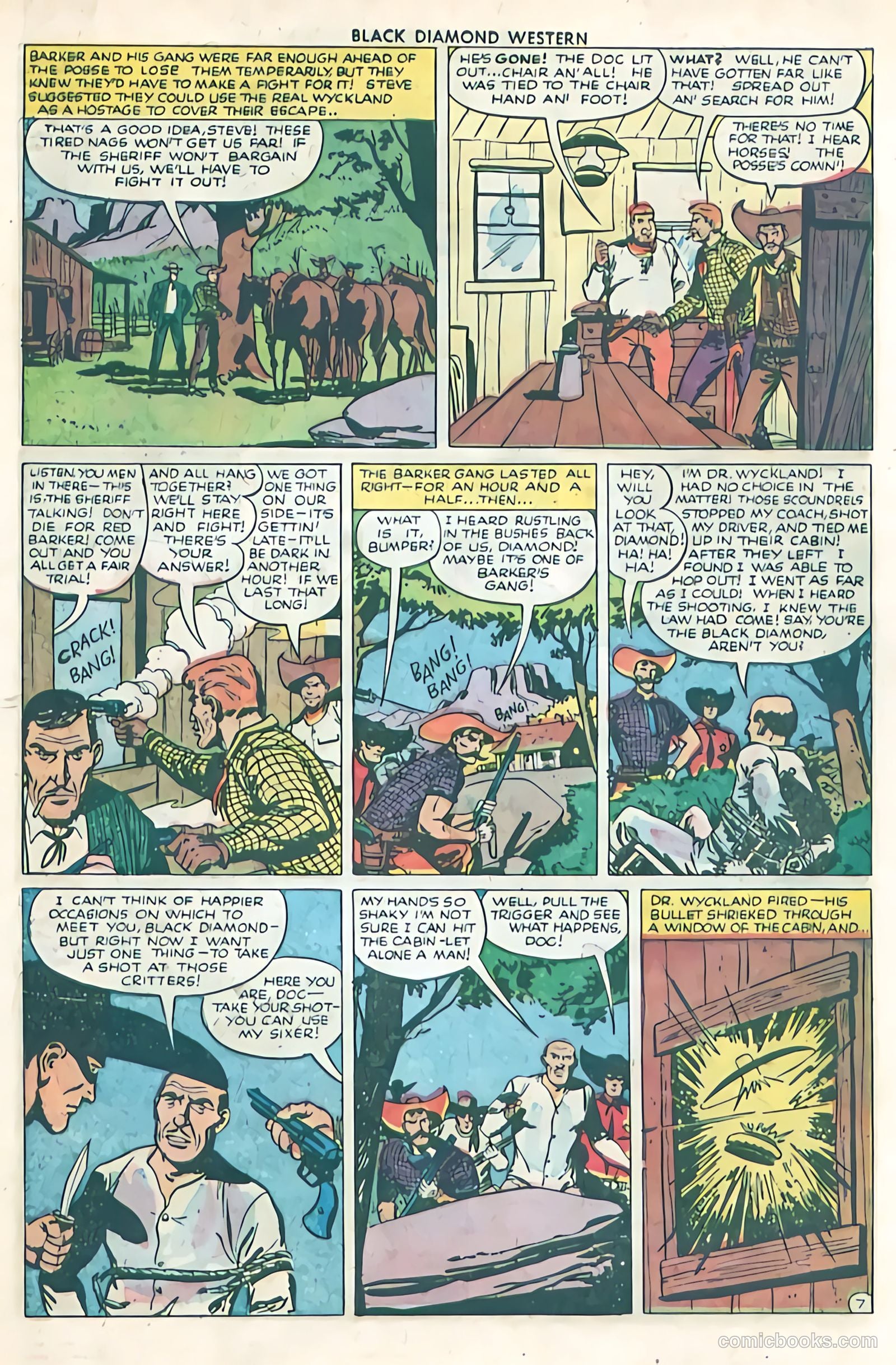 Black Diamond Western #31 (1952) — page 19 of 36