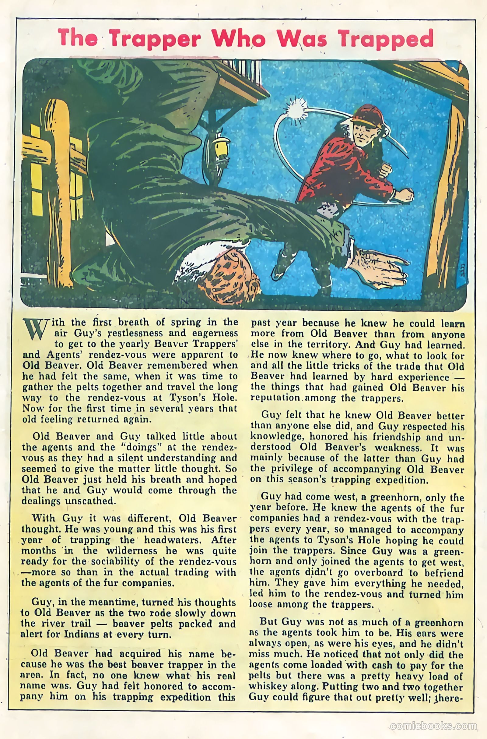 Black Diamond Western #31 (1952) — page 22 of 36