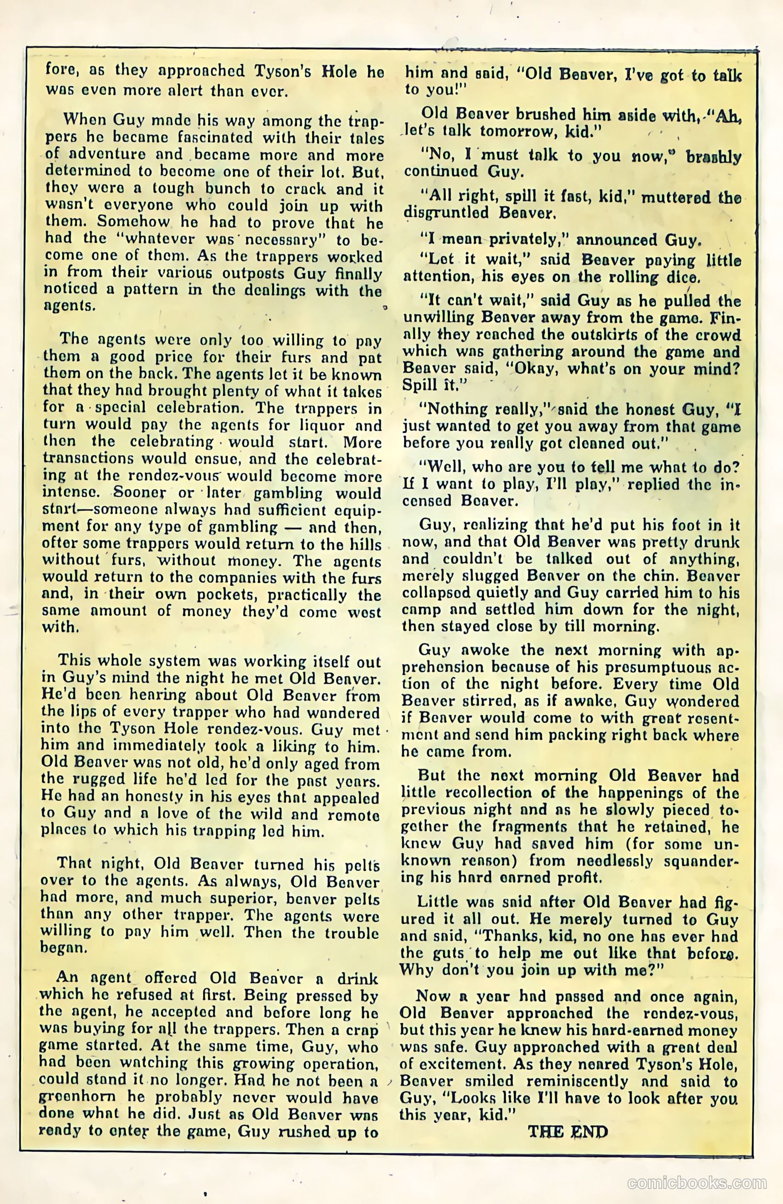 Black Diamond Western #31 (1952) — page 23 of 36