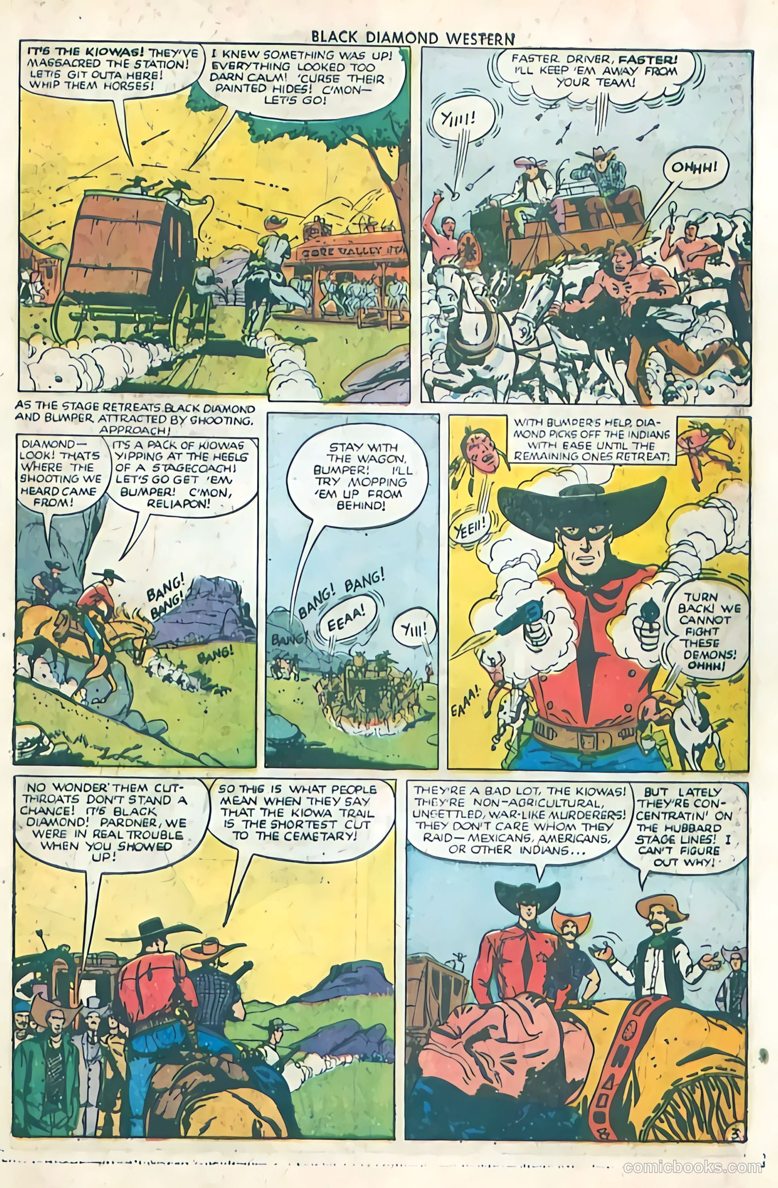 Black Diamond Western #31 (1952) — page 27 of 36