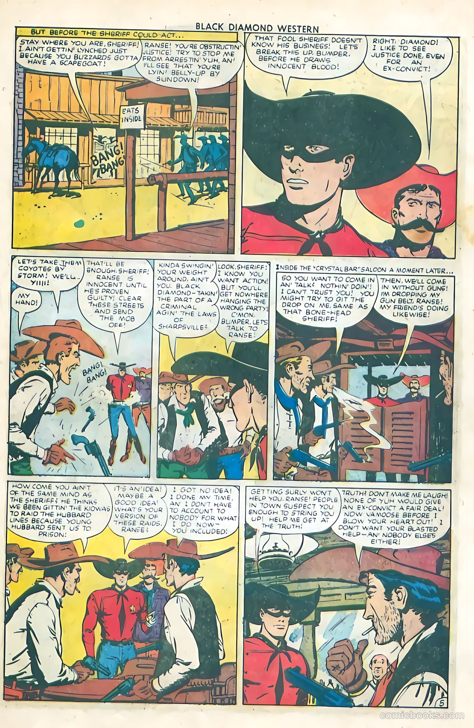 Black Diamond Western #31 (1952) — page 29 of 36