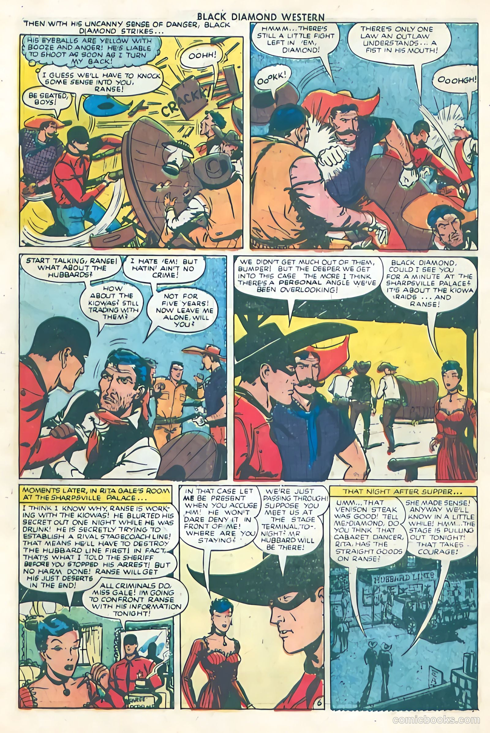 Black Diamond Western #31 (1952) — page 30 of 36