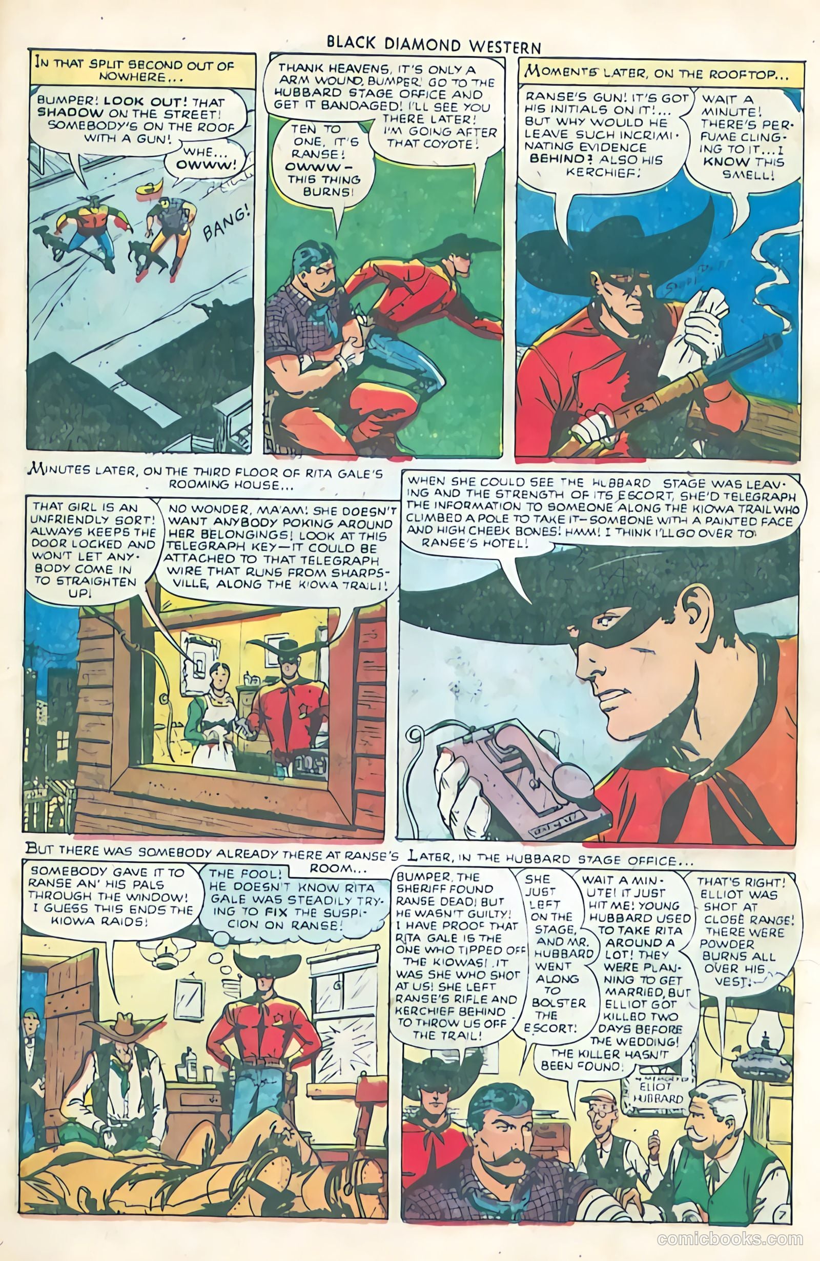 Black Diamond Western #31 (1952) — page 31 of 36
