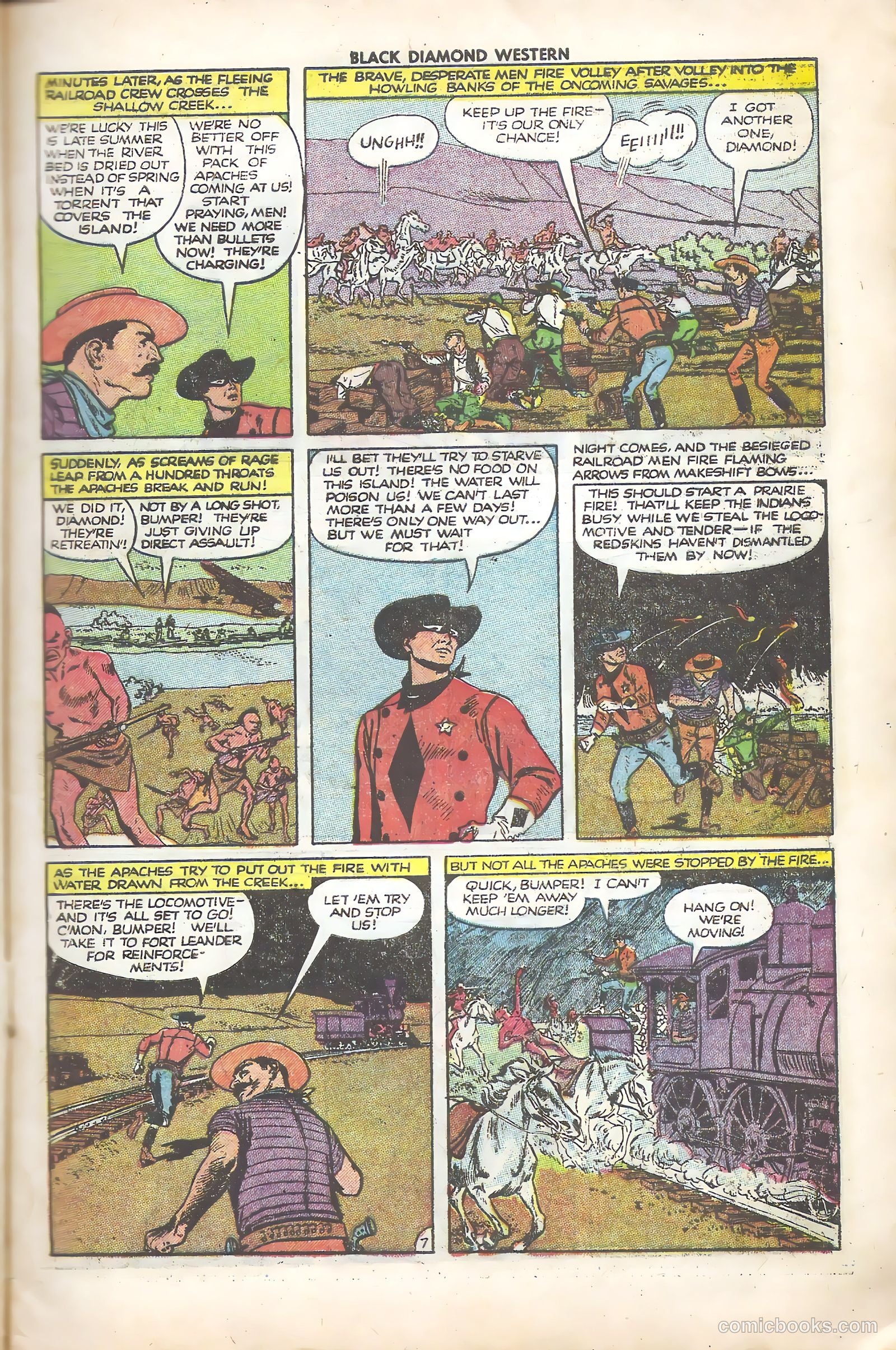 Black Diamond Western #33 (1952) — page 9 of 36