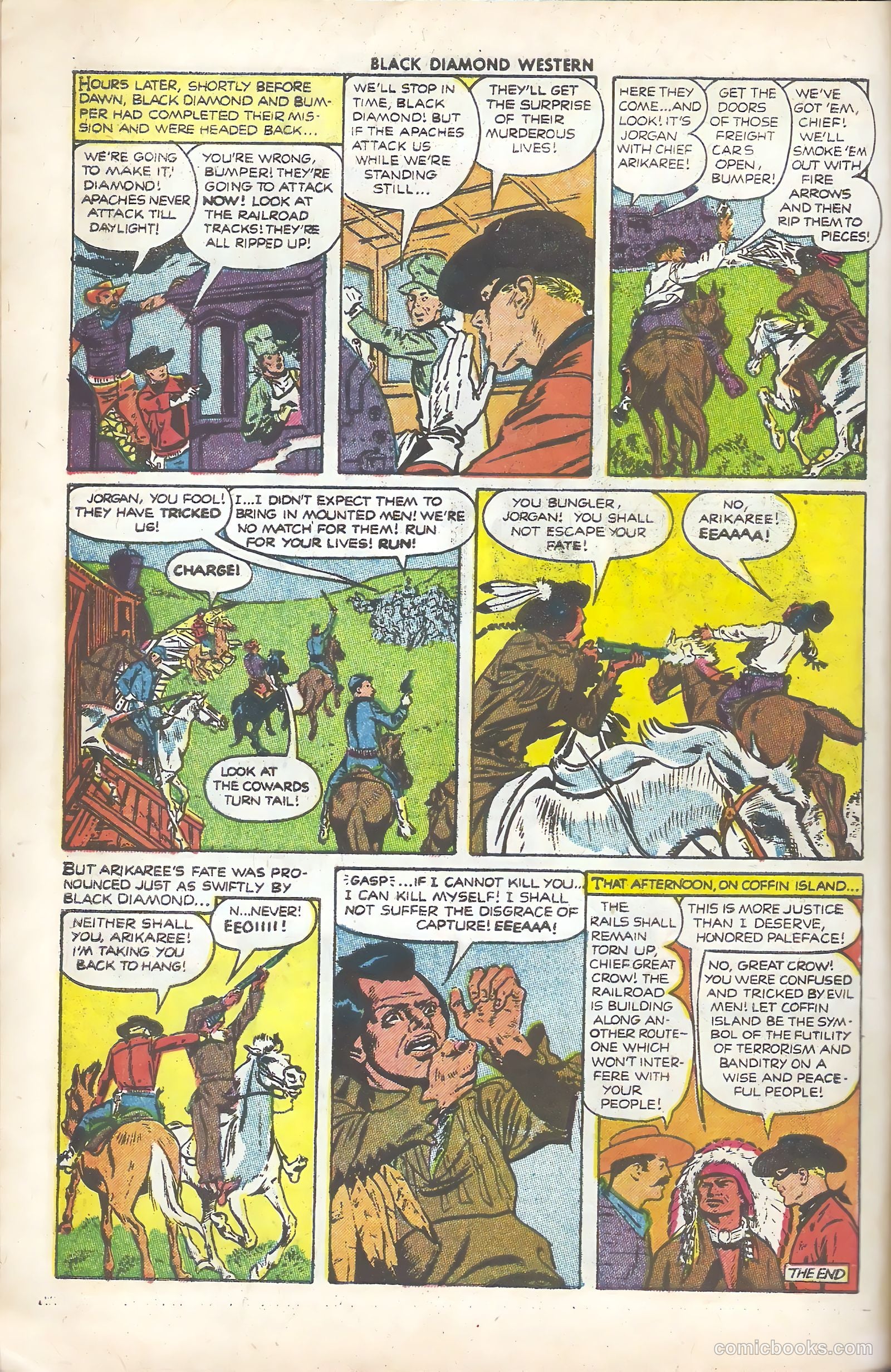 Black Diamond Western #33 (1952) — page 10 of 36