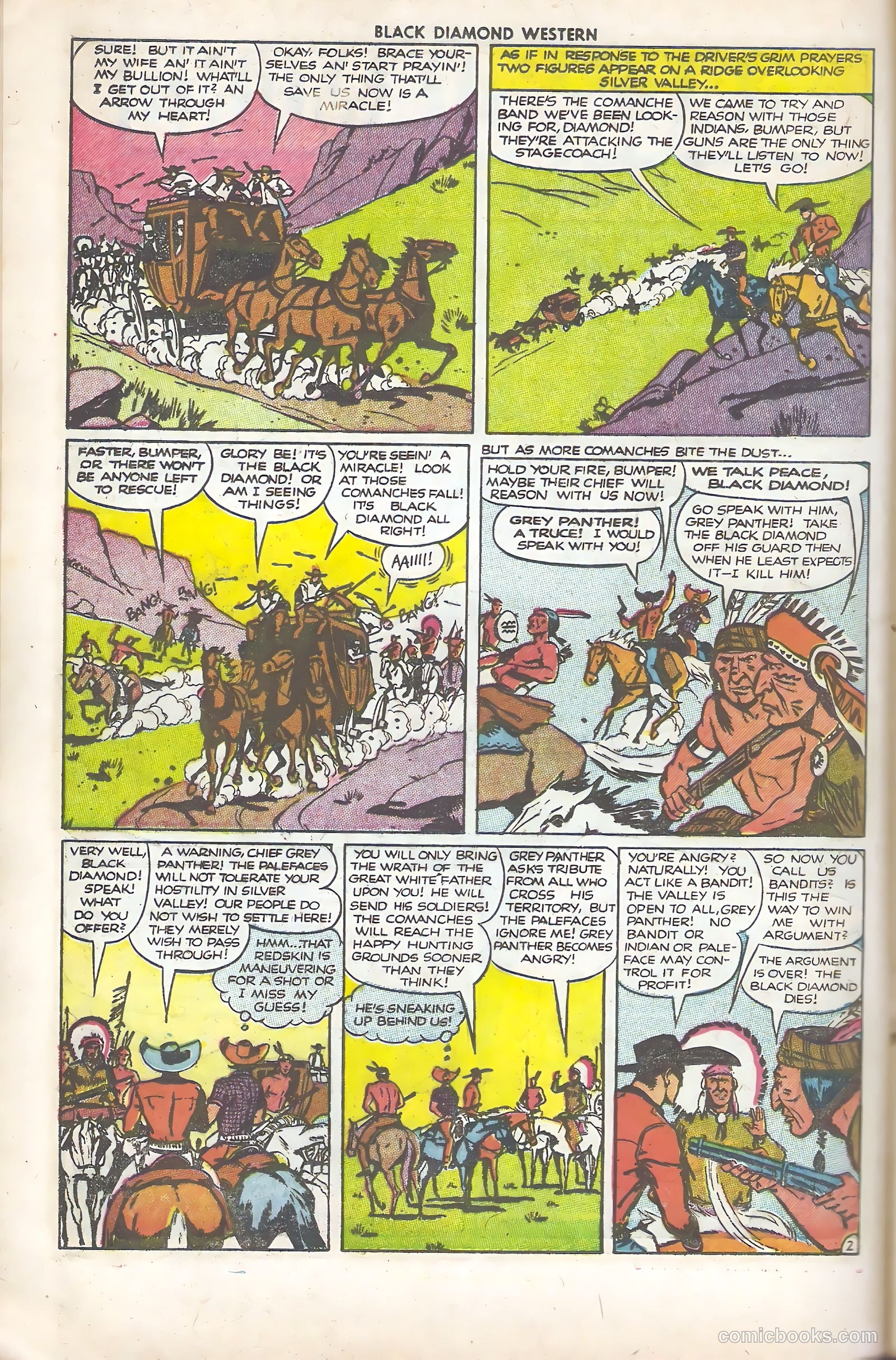 Black Diamond Western #33 (1952) — page 14 of 36