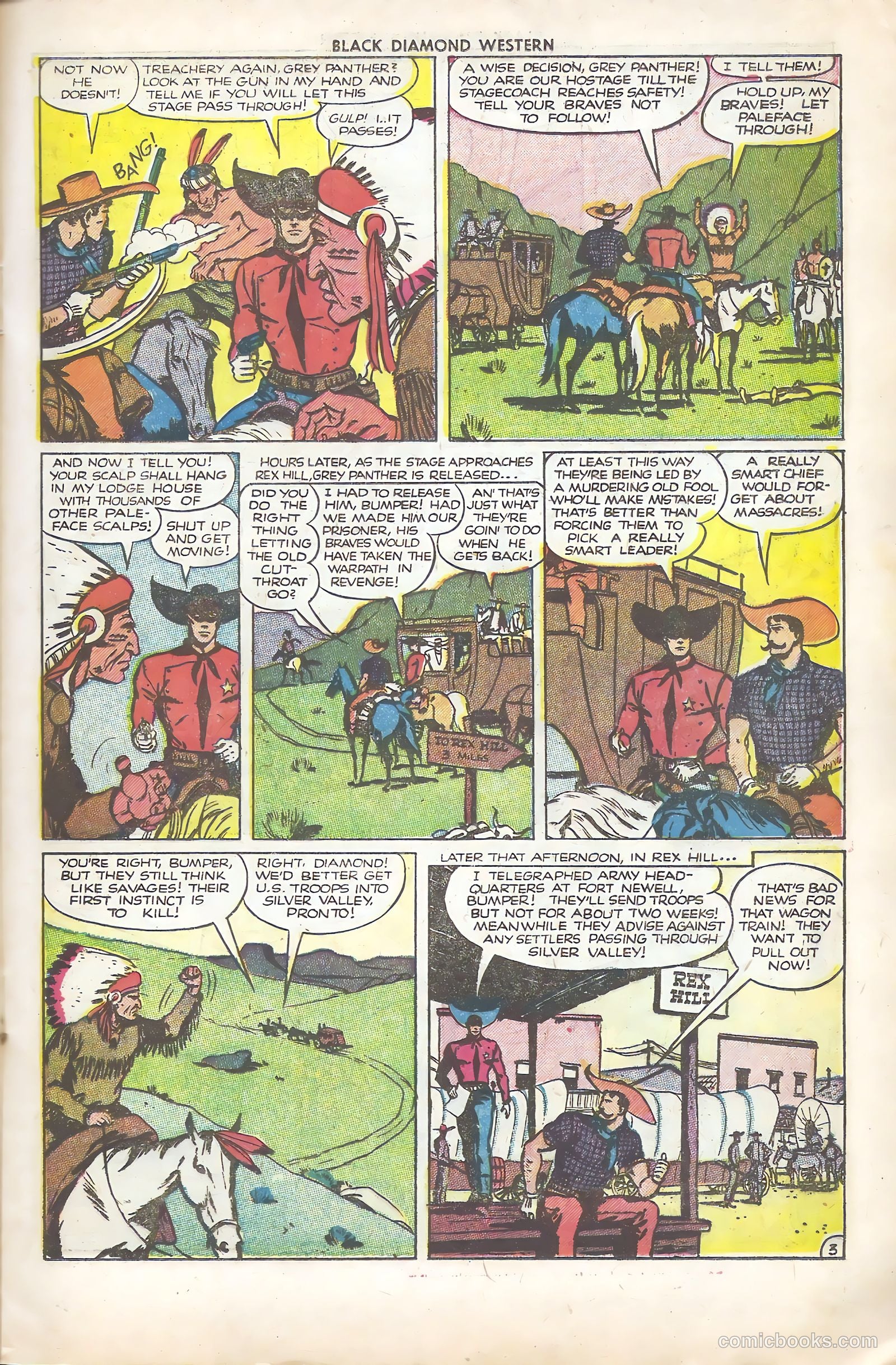 Black Diamond Western #33 (1952) — page 15 of 36