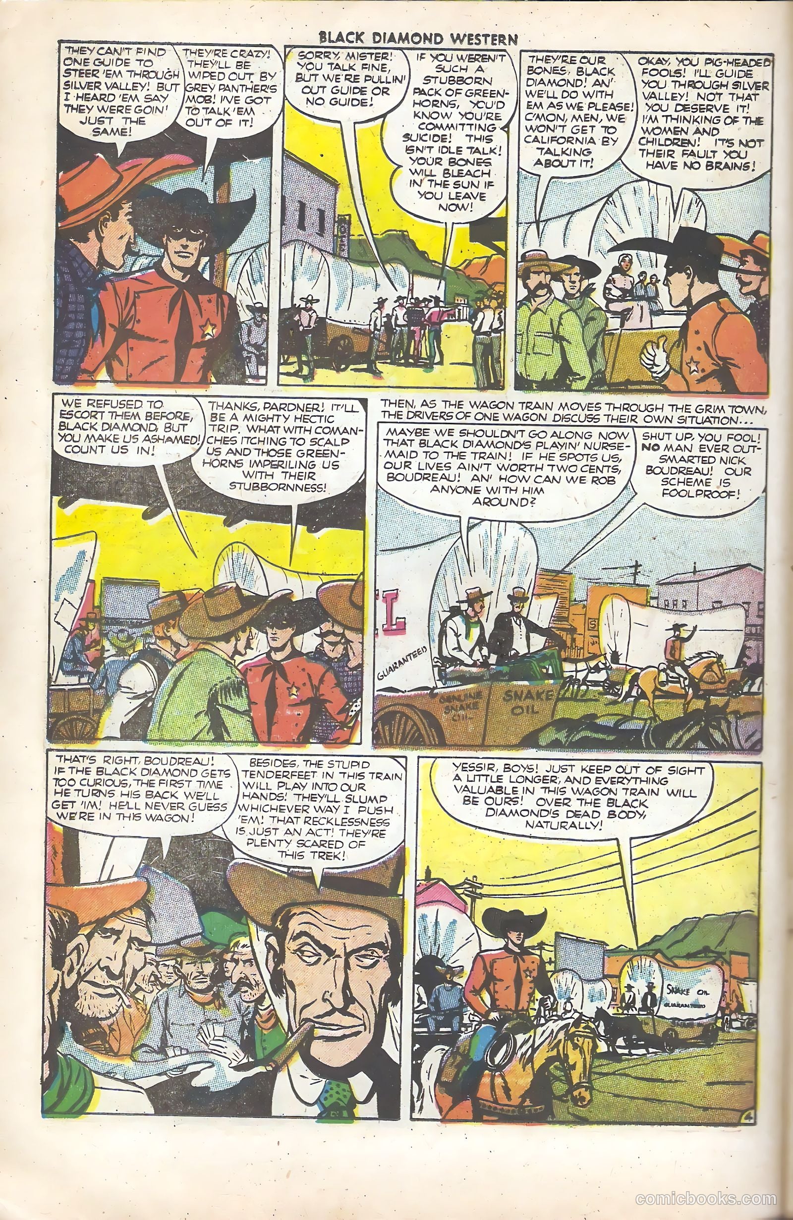 Black Diamond Western #33 (1952) — page 16 of 36