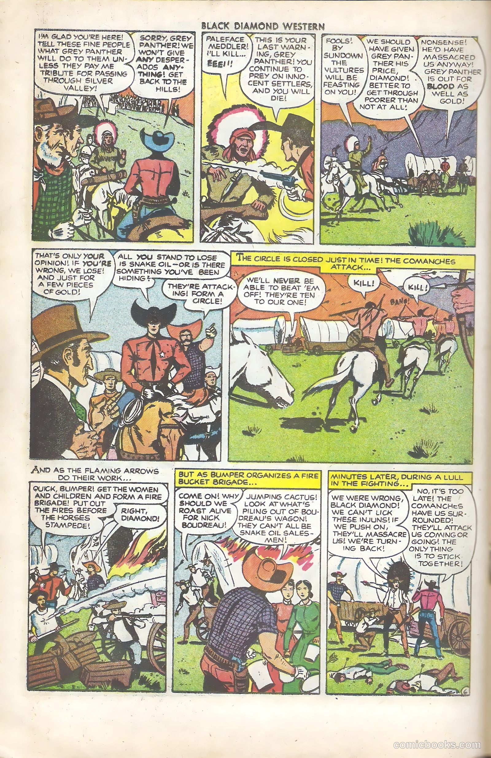 Black Diamond Western #33 (1952) — page 18 of 36